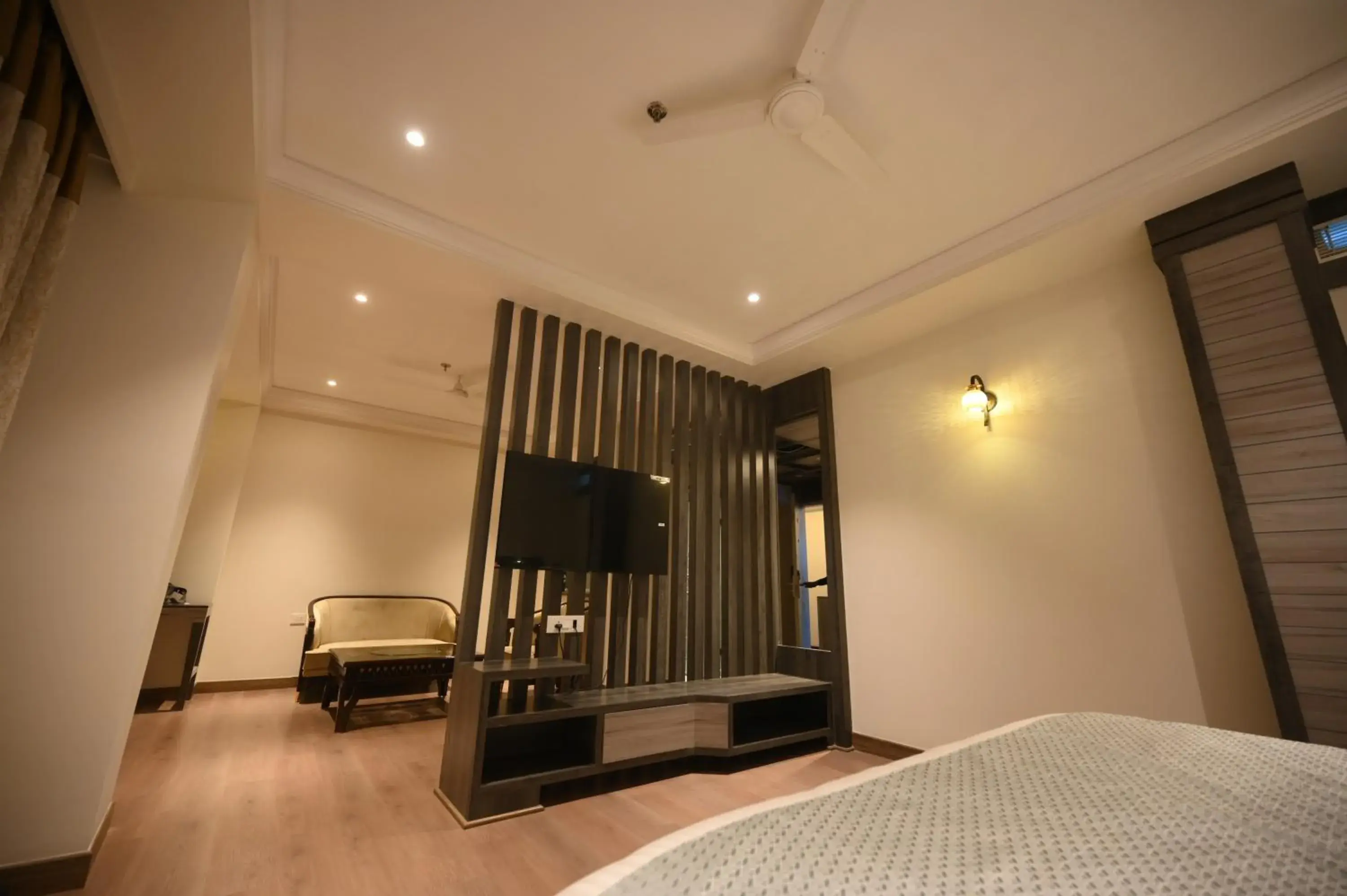 Bed in The Mudra Hotel Bed in The Mudra Hotel