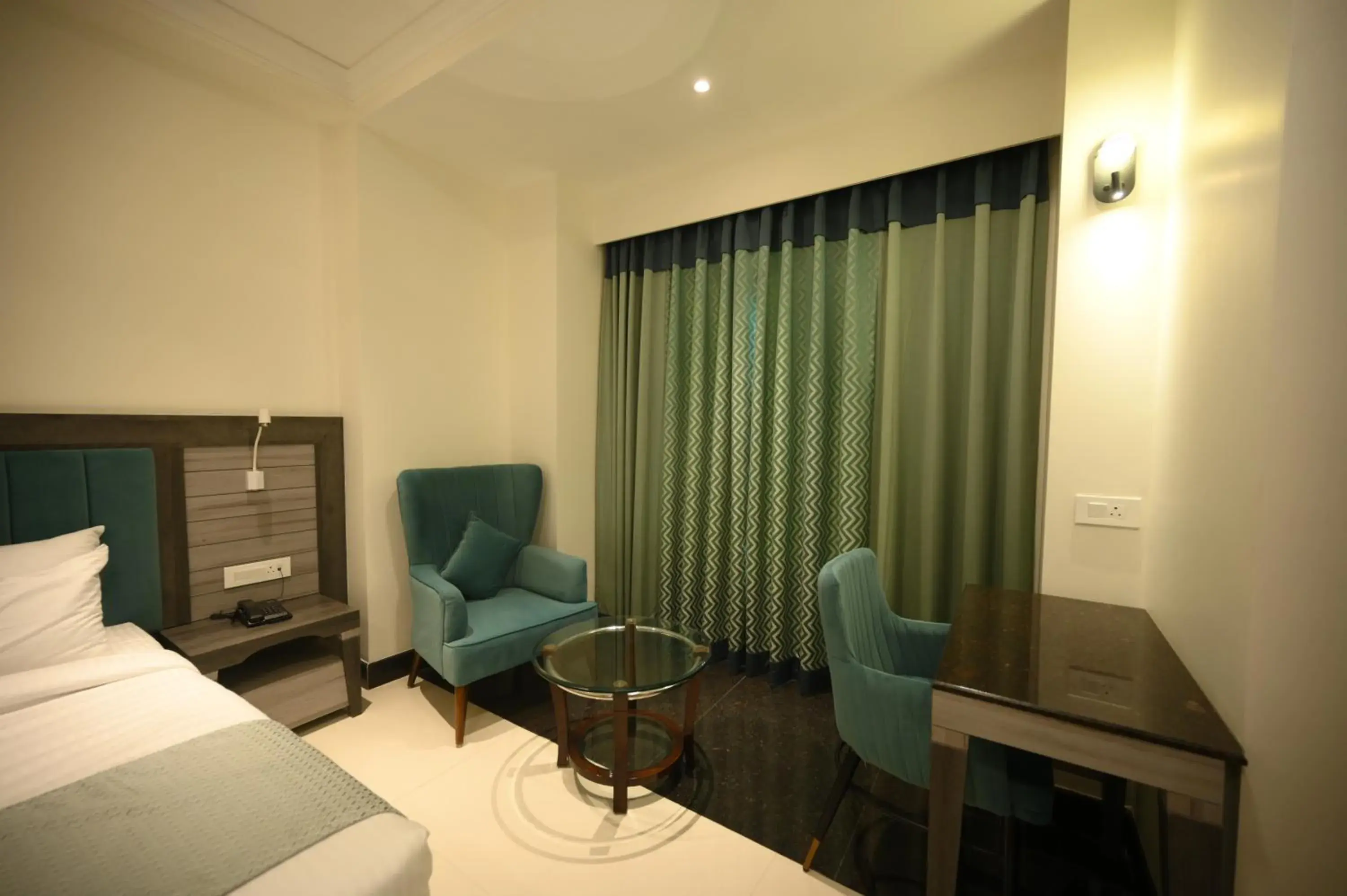 Bedroom, Bed in The Mudra Hotel Bedroom, Bed in The Mudra Hotel