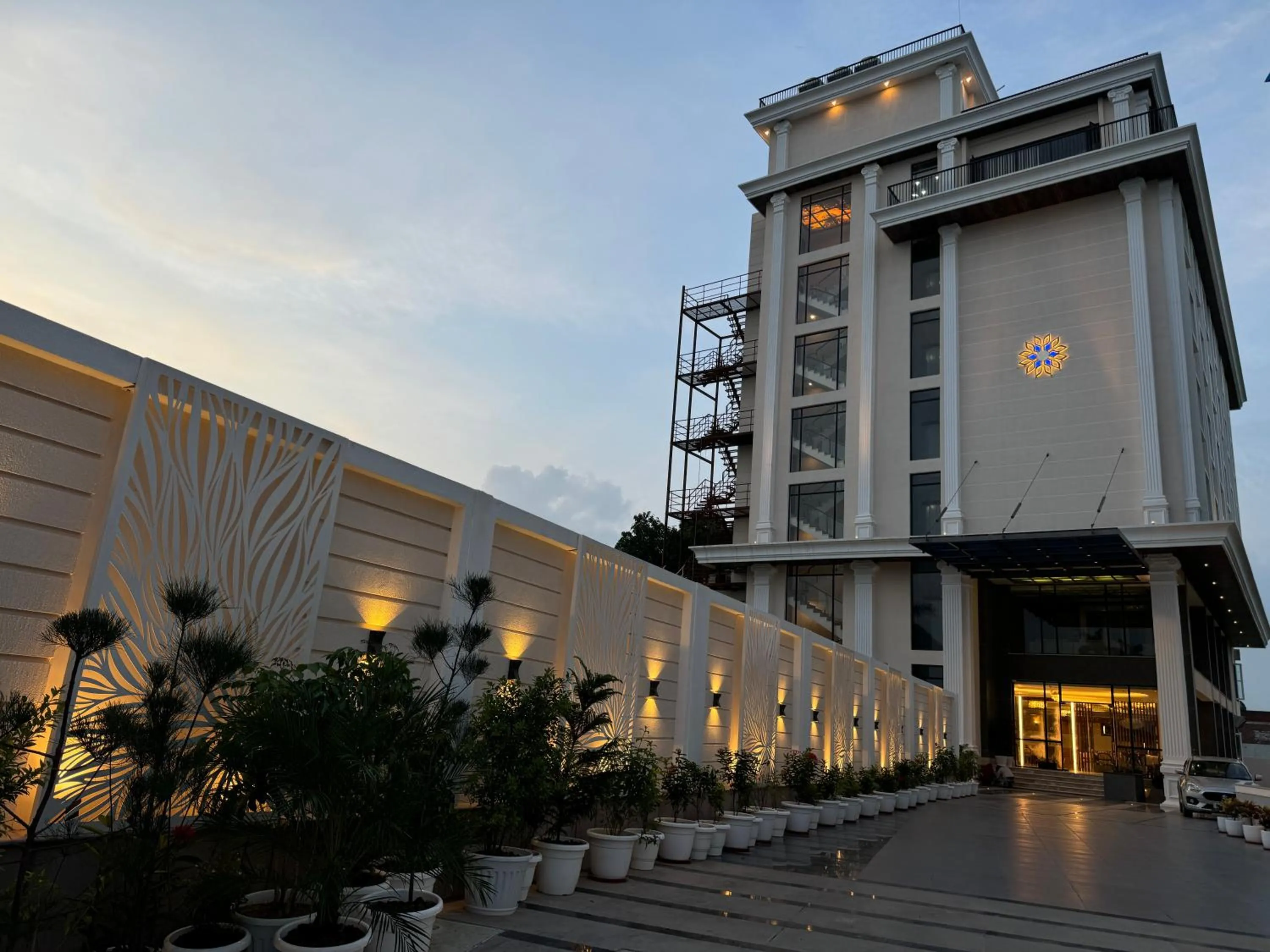 Property building in The Mudra Hotel