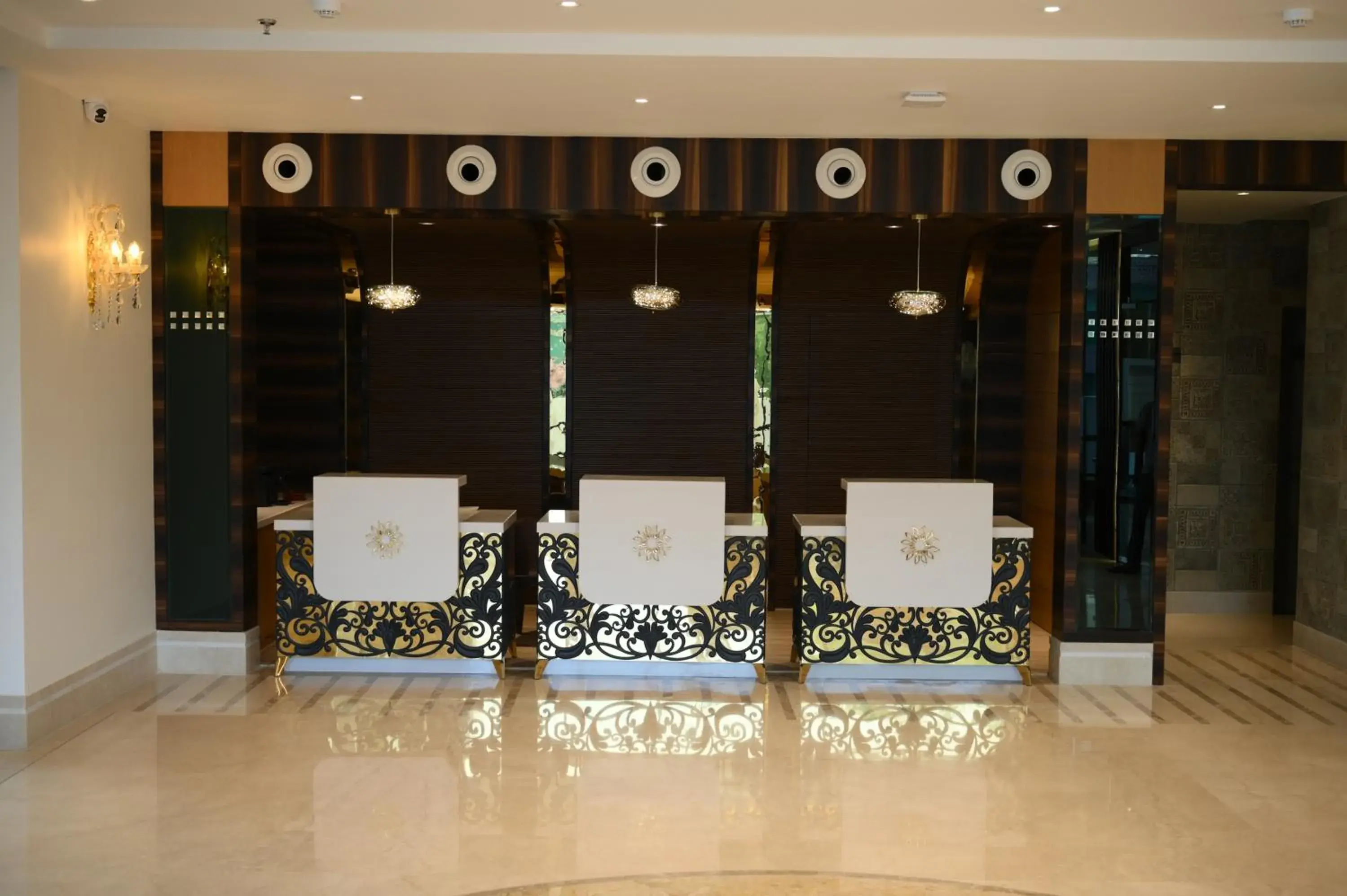 Lobby or reception in The Mudra Hotel Lobby or reception in The Mudra Hotel