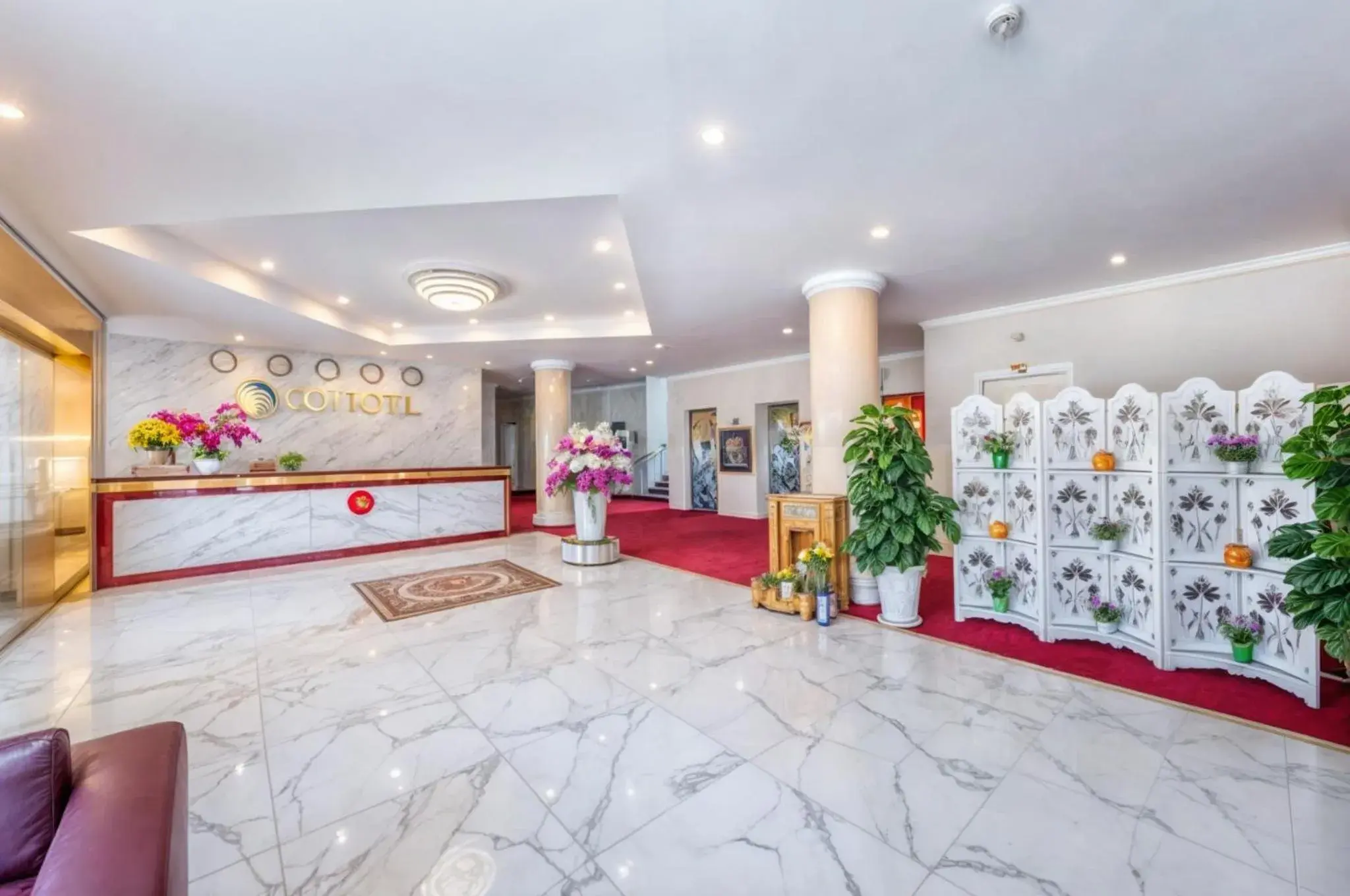 Lobby or reception in CCT Luxury Hotel Lobby or reception in CCT Luxury Hotel