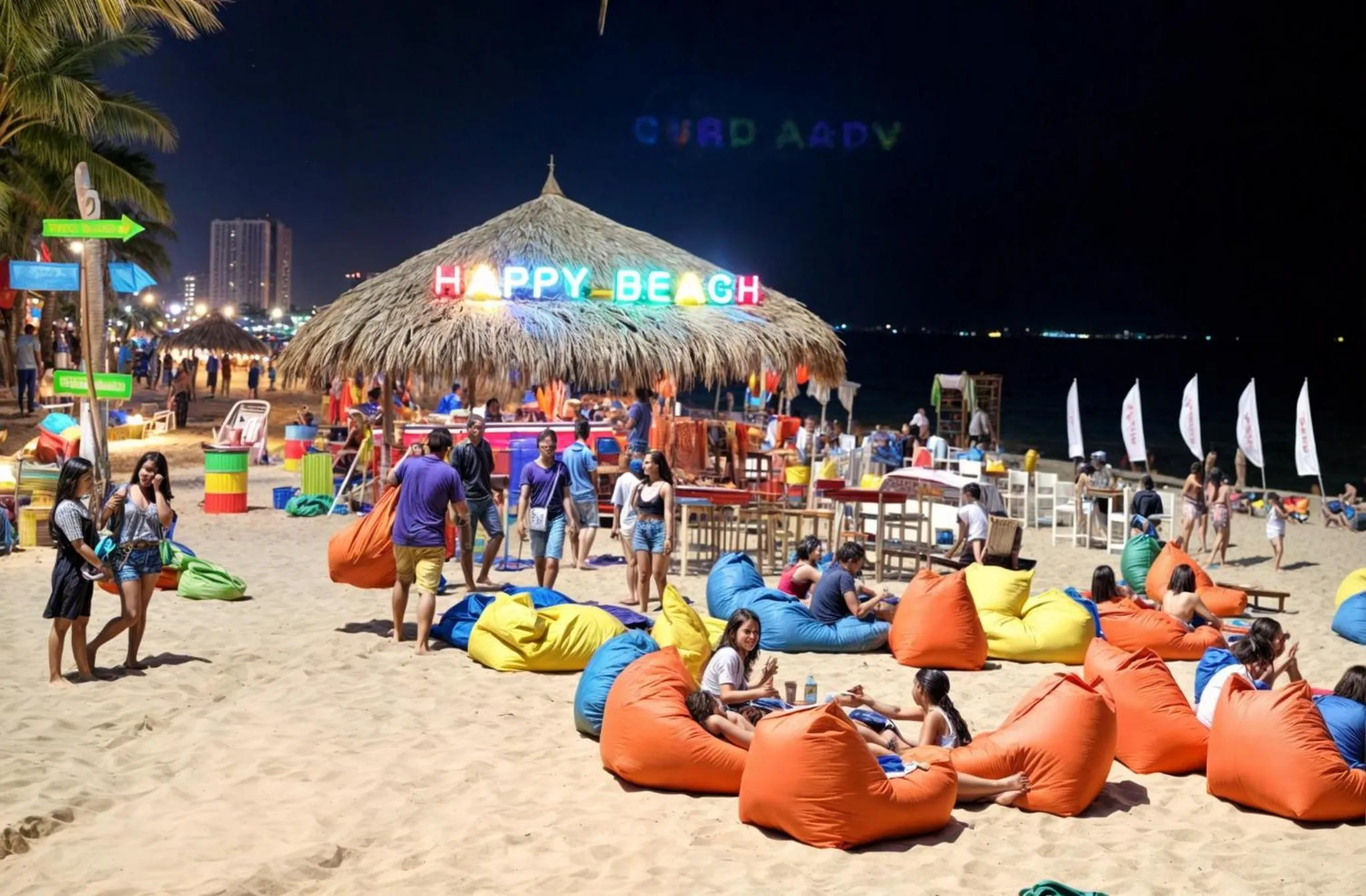 Beach in CCT Luxury Hotel