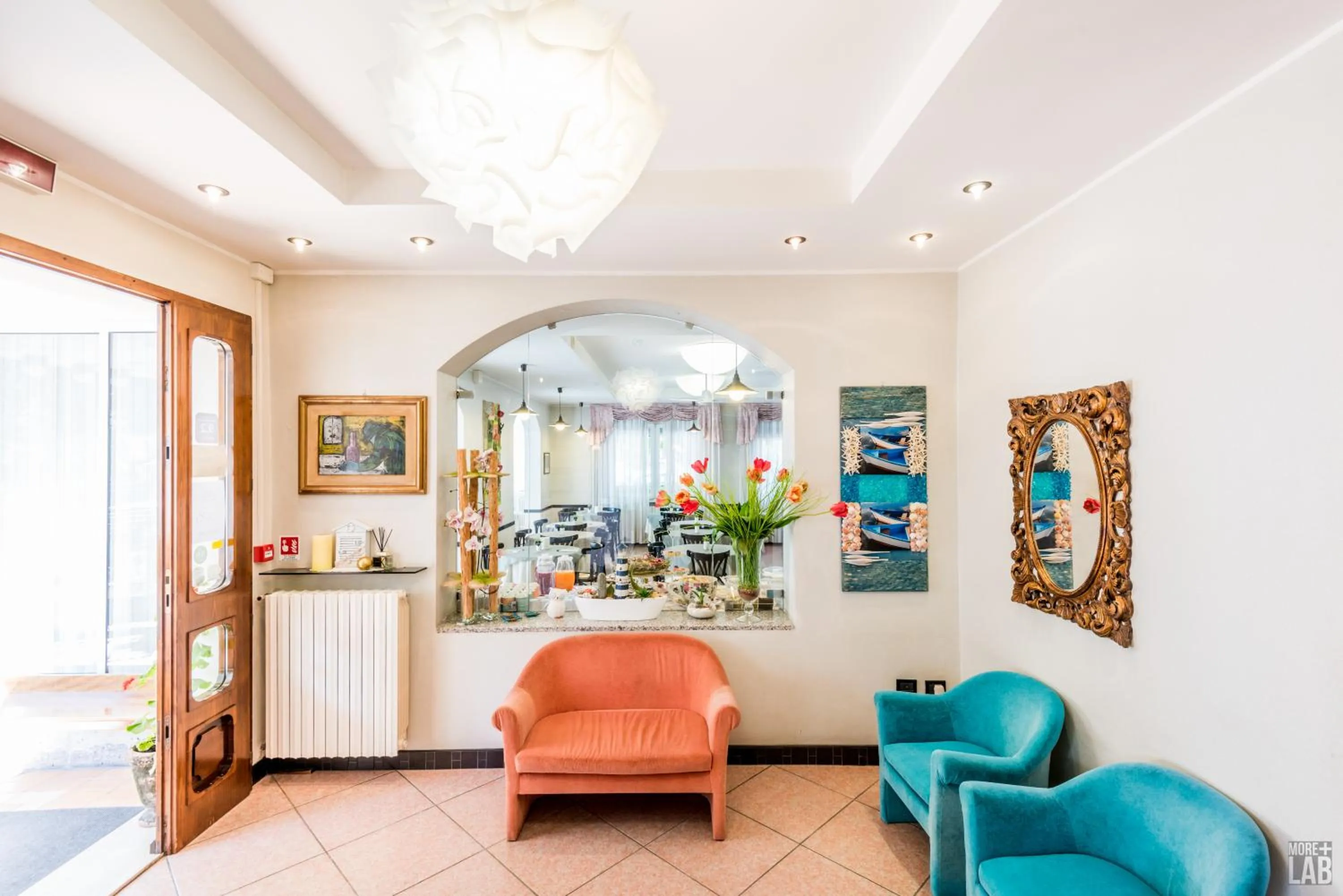 Property building in B&B Hotel Souvenir