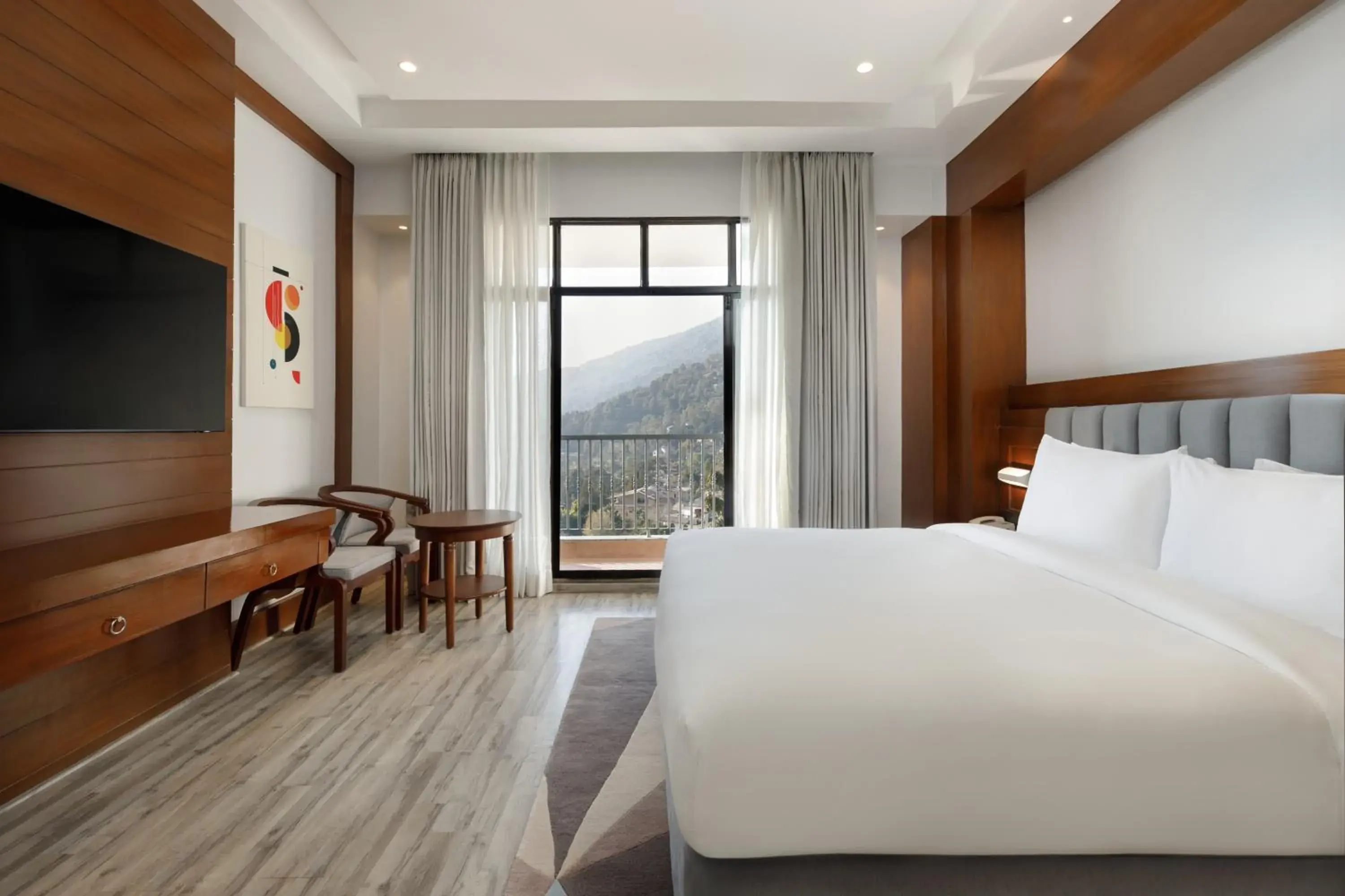 Standard King Room with Hills View in Holiday Inn Resort Kathmandu Budhanilkantha by IHG Standard King Room with Hills View in Holiday Inn Resort Kathmandu Budhanilkantha by IHG