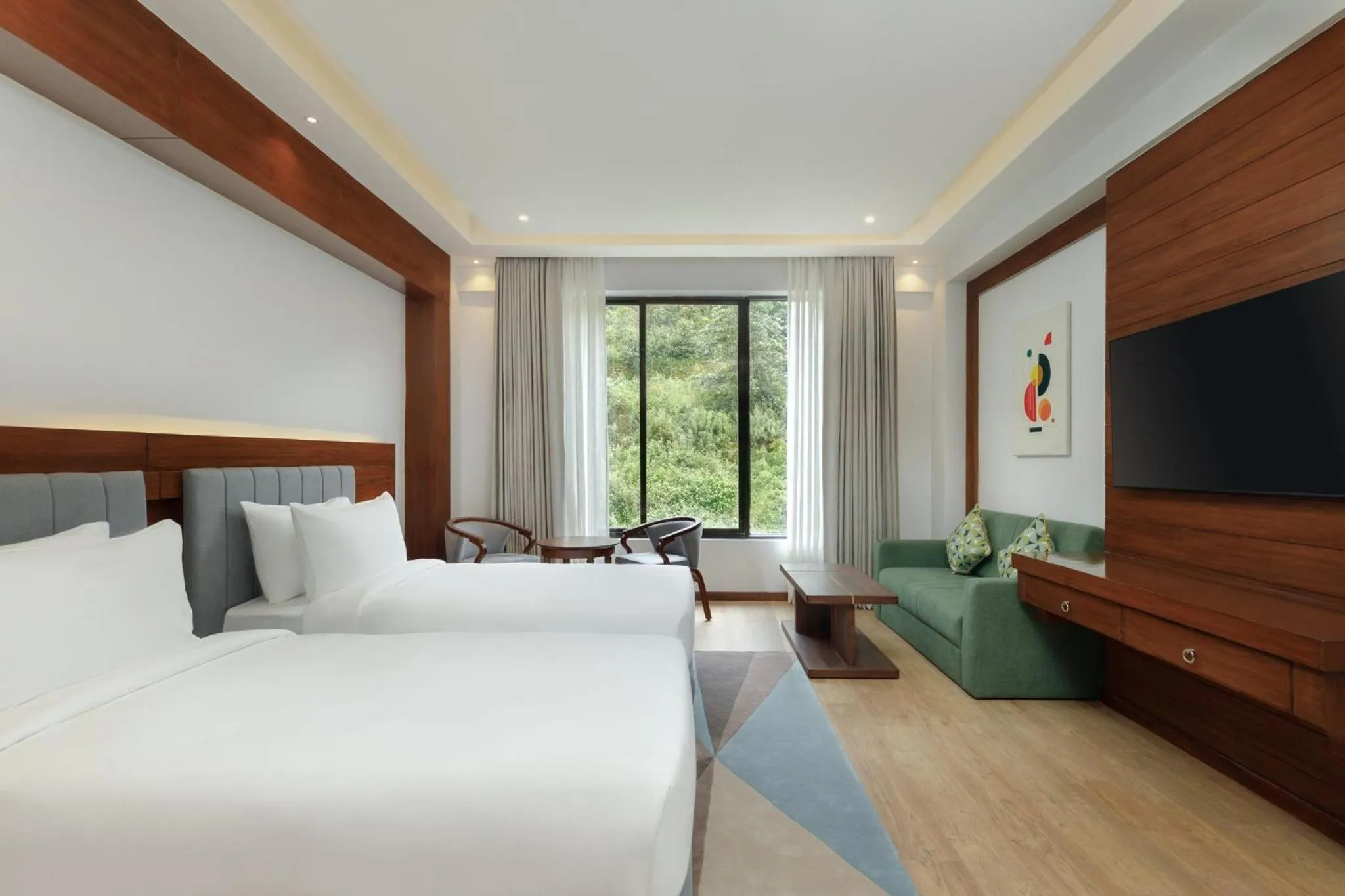 Photo of the whole room, Bed in Holiday Inn Resort Kathmandu Budhanilkantha by IHG