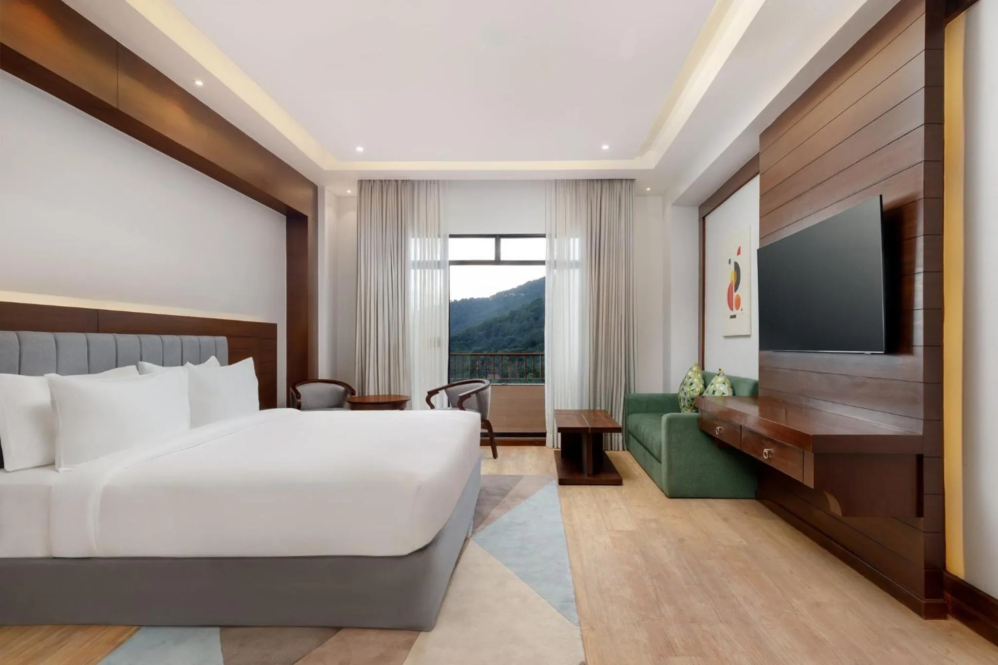 Photo of the whole room, Bed in Holiday Inn Resort Kathmandu Budhanilkantha by IHG