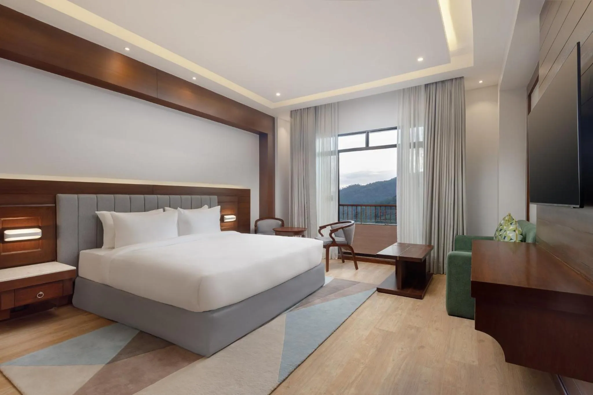 Photo of the whole room, Bed in Holiday Inn Resort Kathmandu Budhanilkantha by IHG