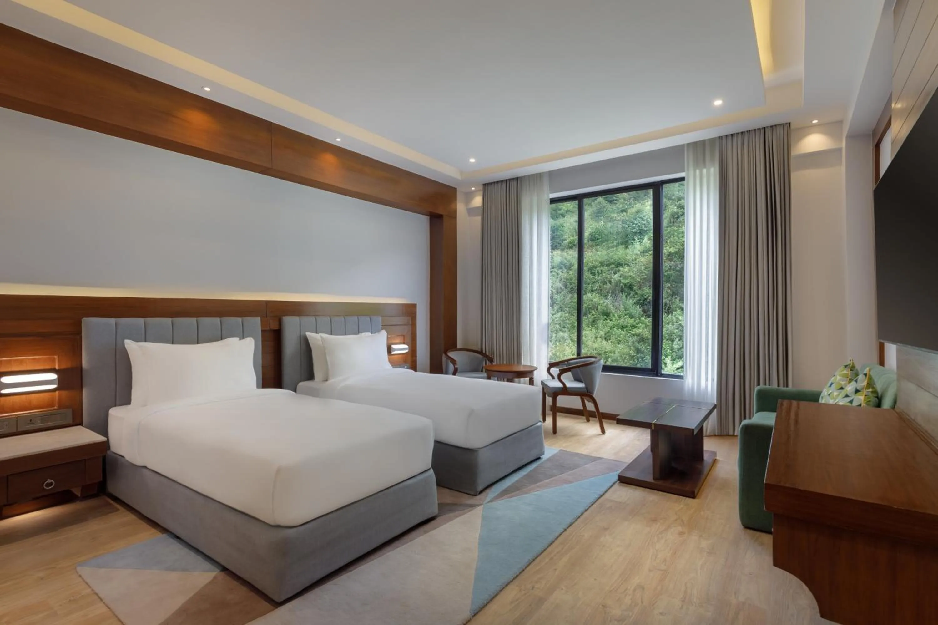 Photo of the whole room, Bed in Holiday Inn Resort Kathmandu Budhanilkantha by IHG