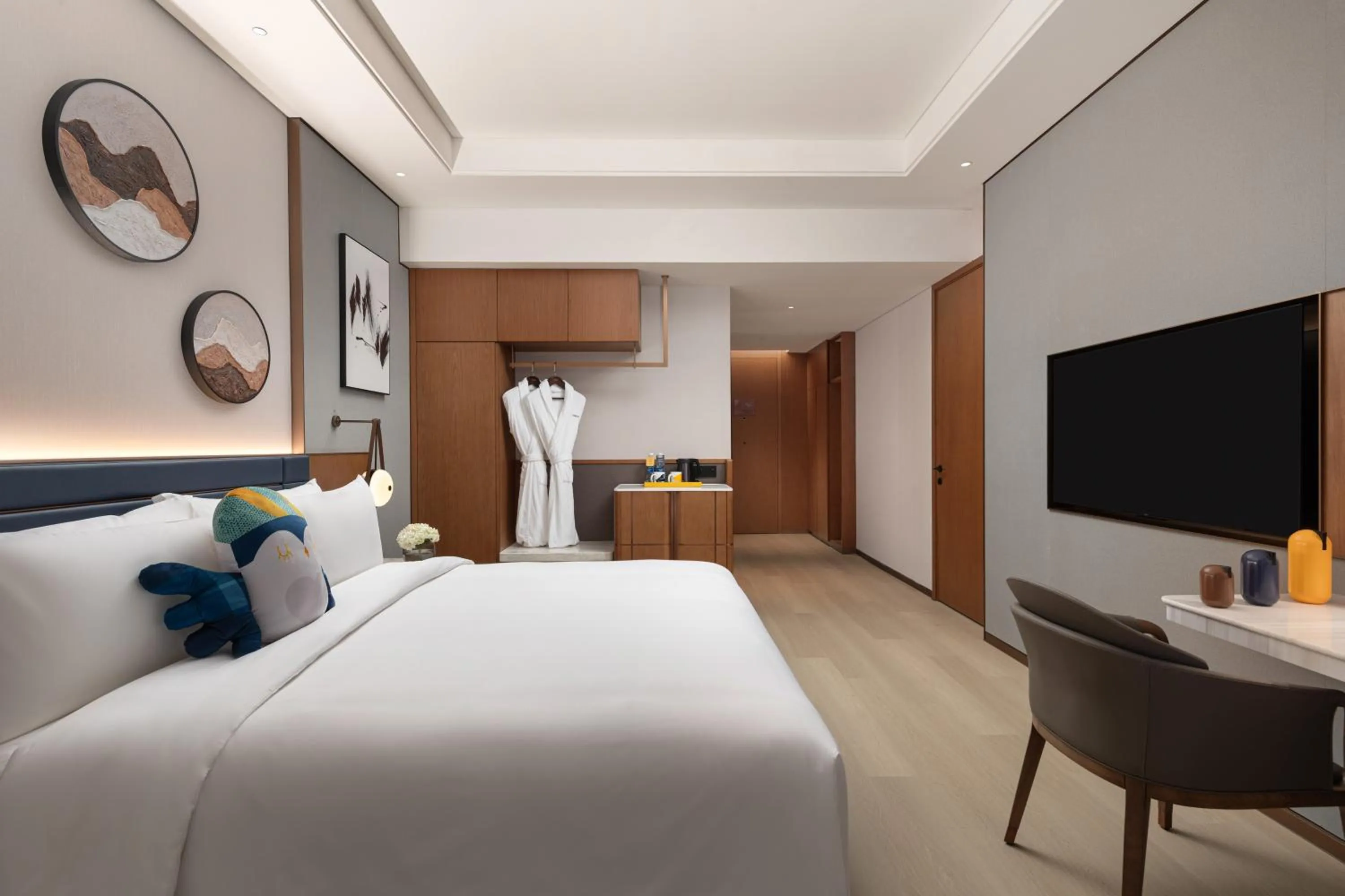 Bed in voco Jincheng Danhe by IHG