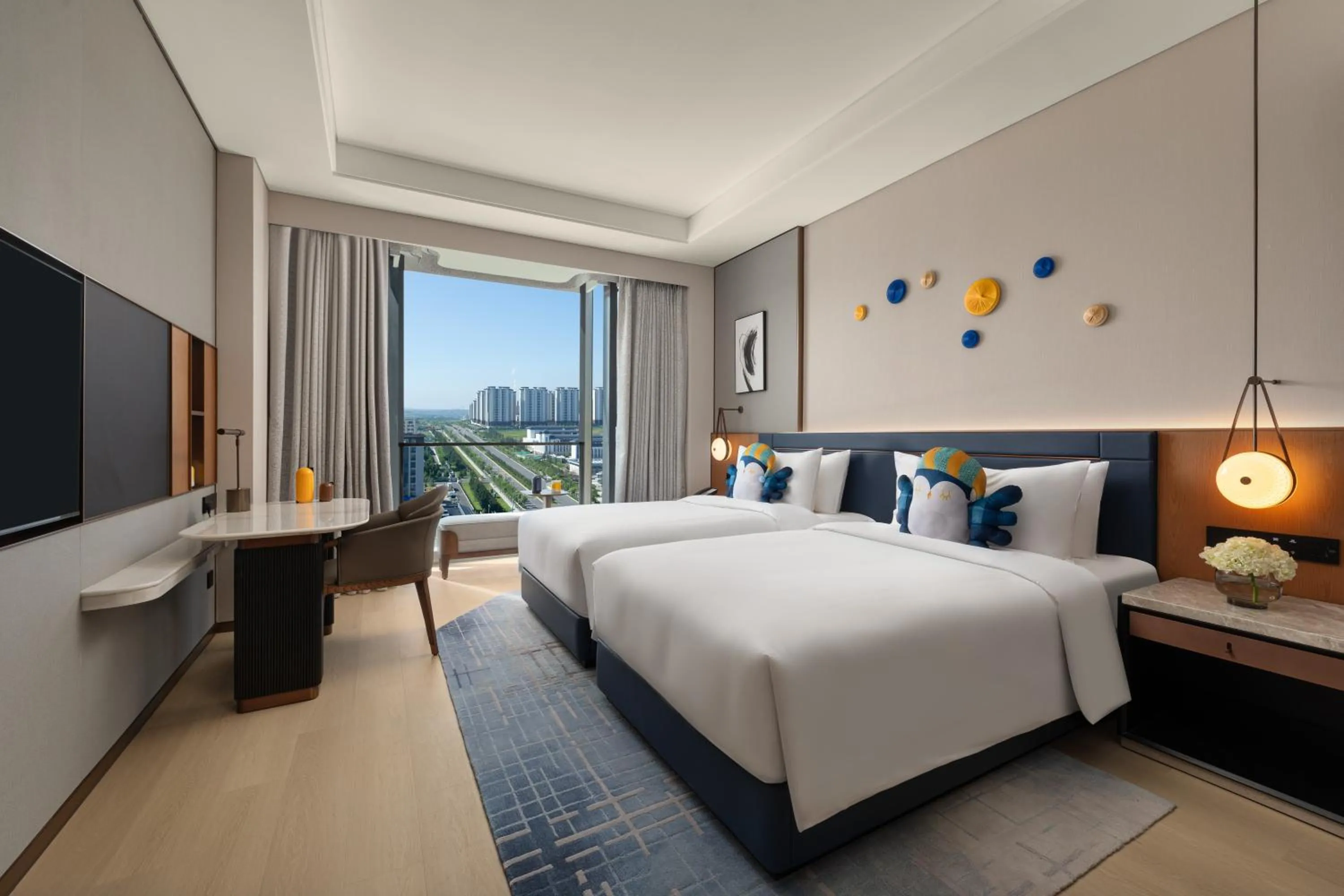 Bed in voco Jincheng Danhe by IHG