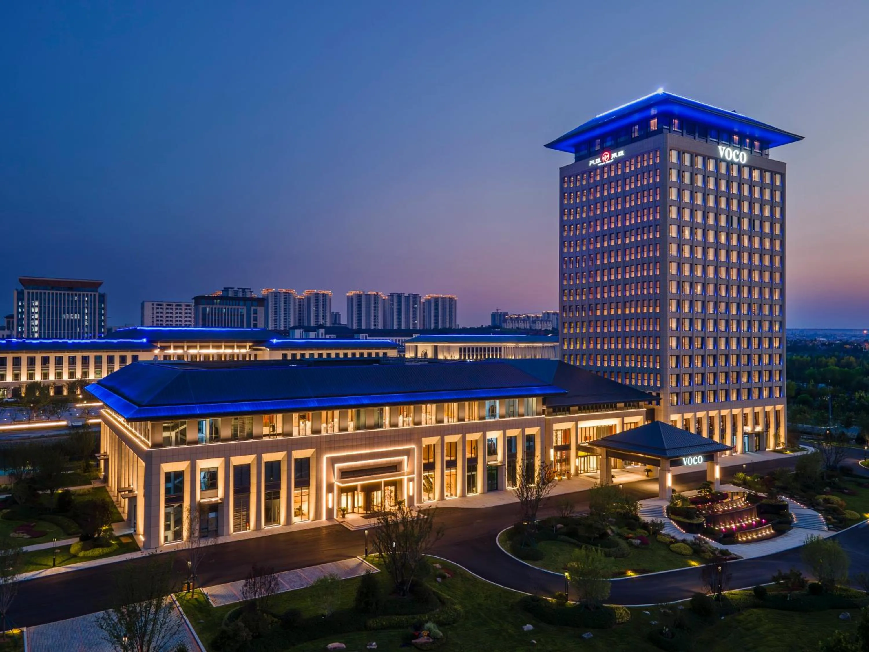 Property building in voco Jincheng Danhe by IHG