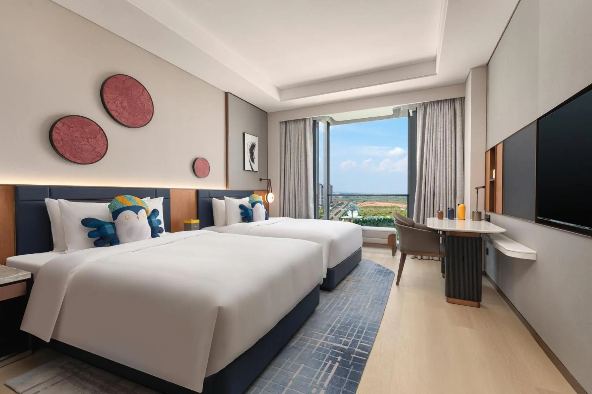 Photo of the whole room, Bed in voco Jincheng Danhe by IHG