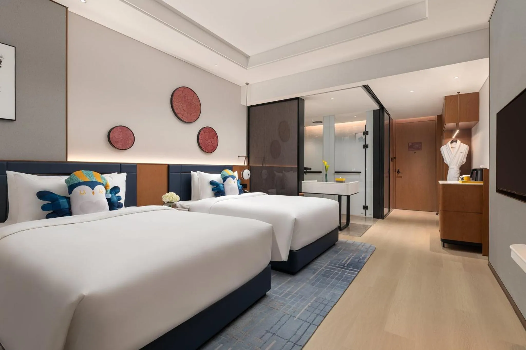 Photo of the whole room, Bed in voco Jincheng Danhe by IHG