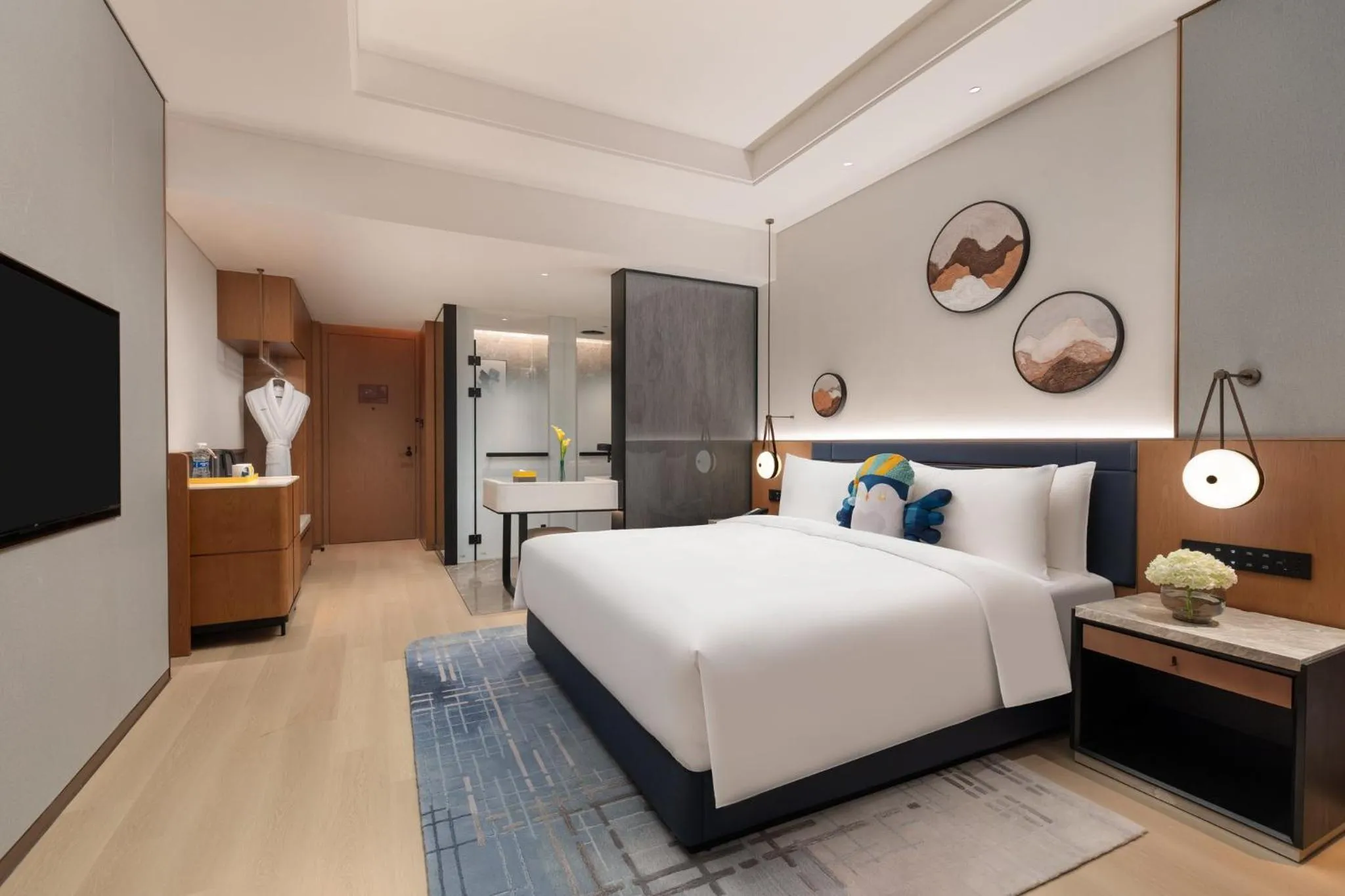 Photo of the whole room, Bed in voco Jincheng Danhe by IHG