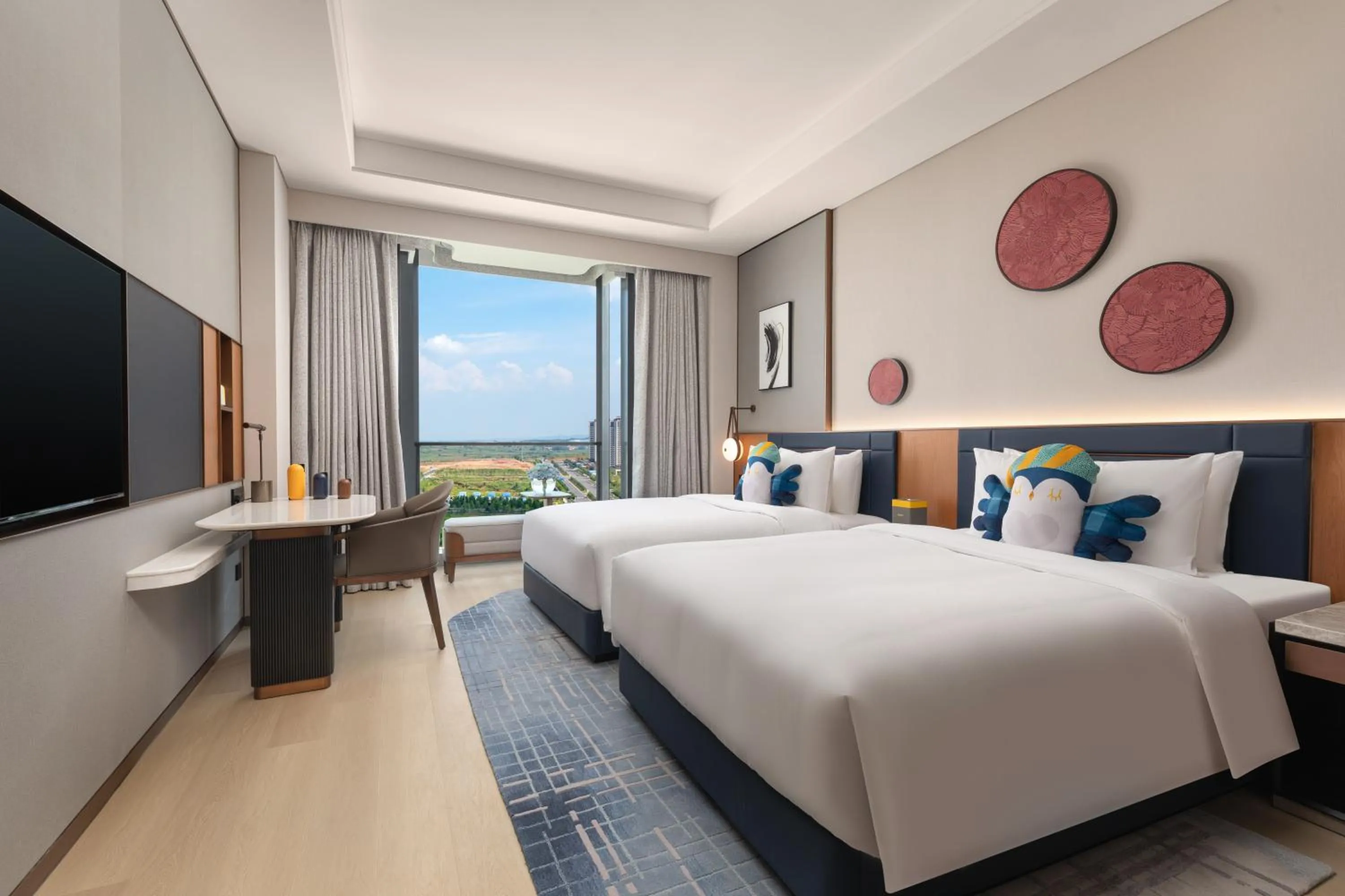 Bedroom, Bed in voco Jincheng Danhe by IHG