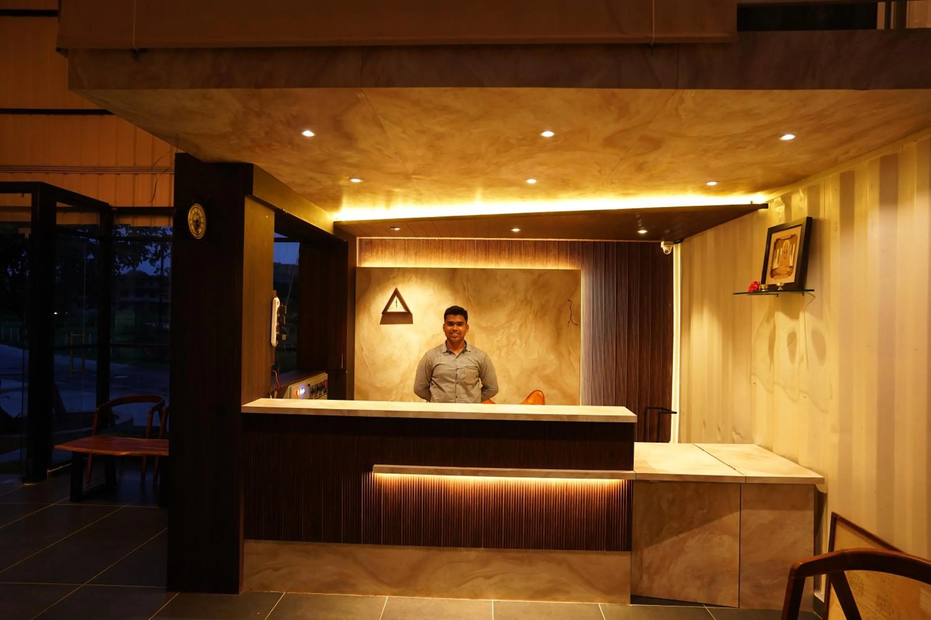 Lobby or reception in The Boat Club,Karjat