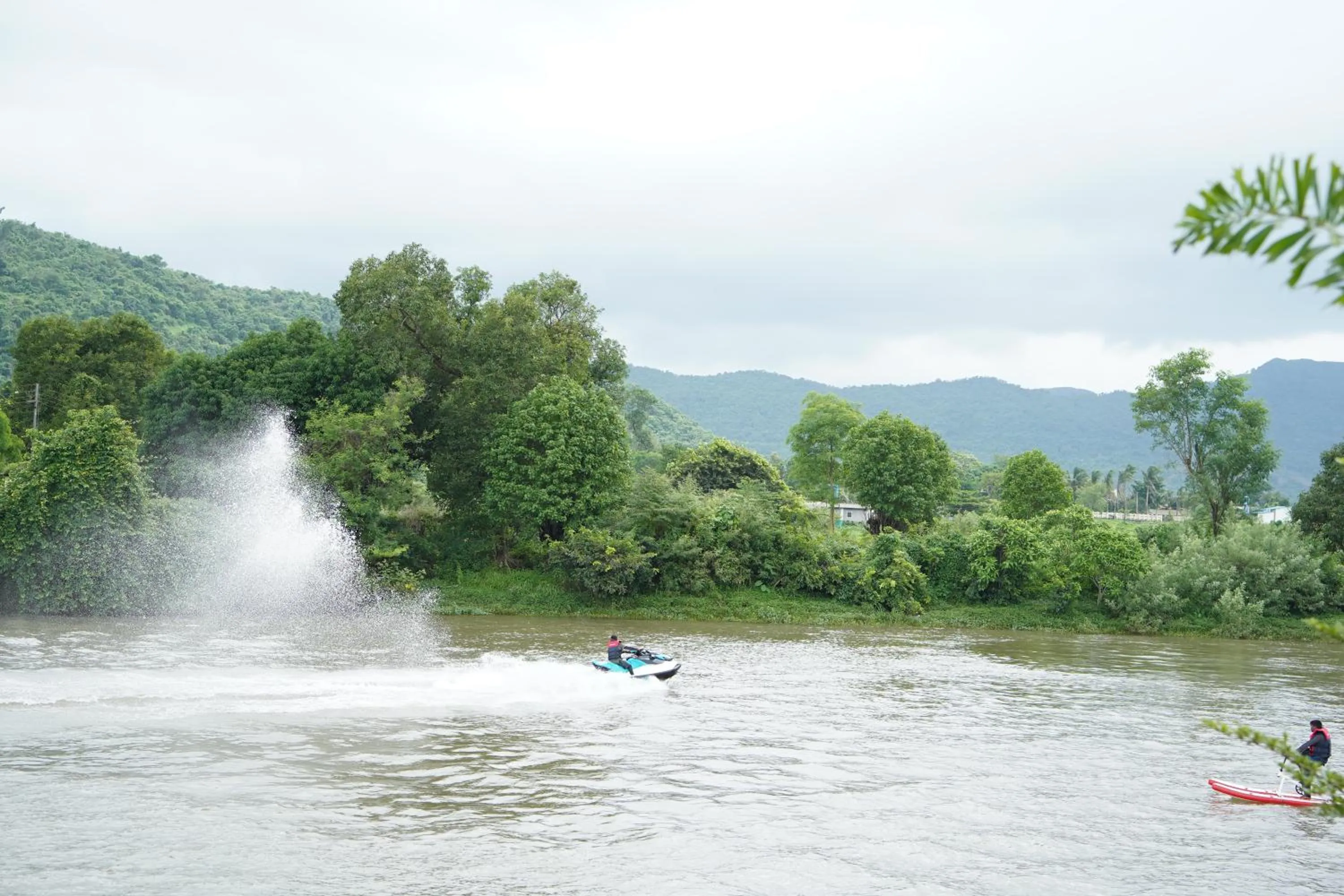 Activities in The Boat Club,Karjat