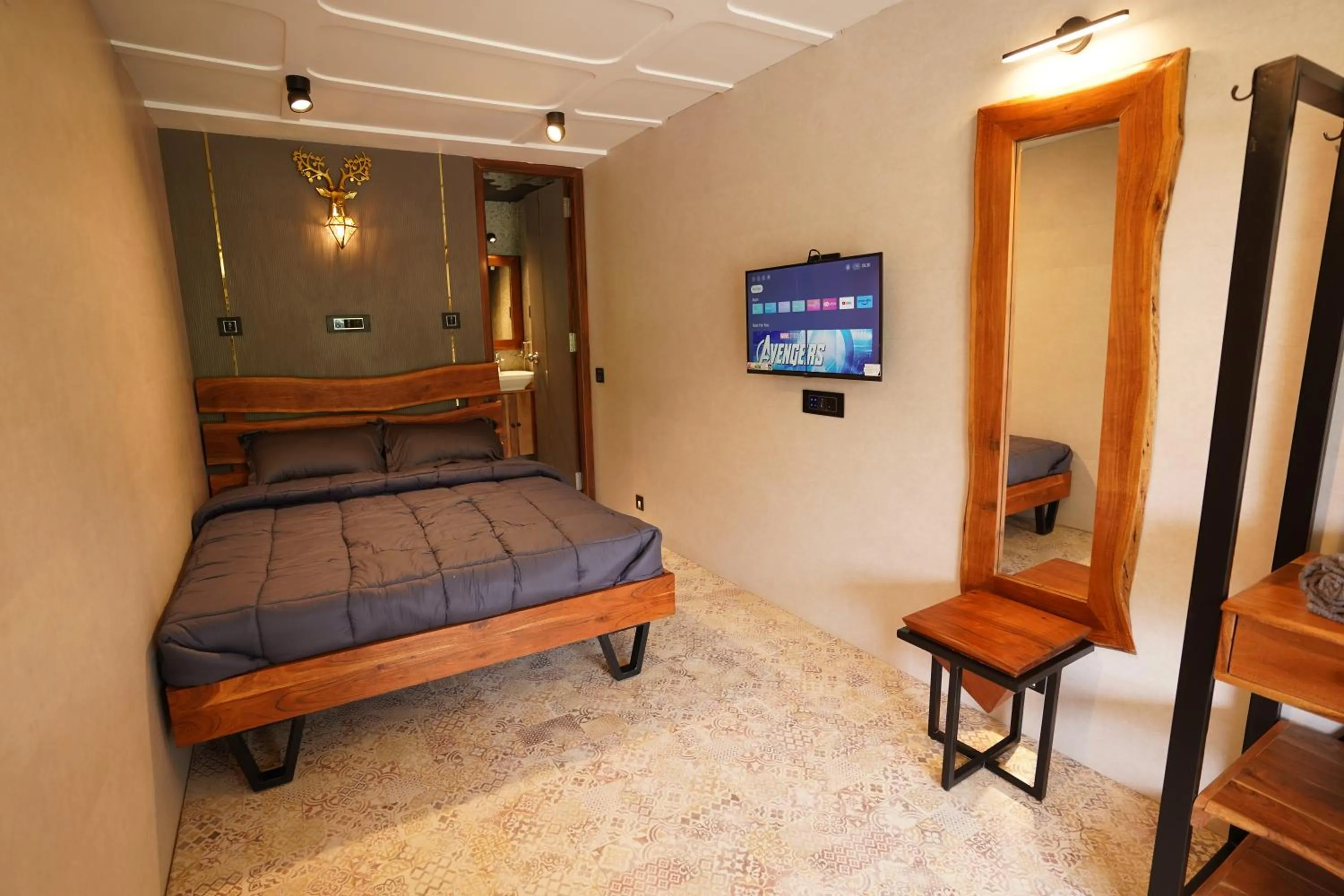 Bed in The Boat Club,Karjat