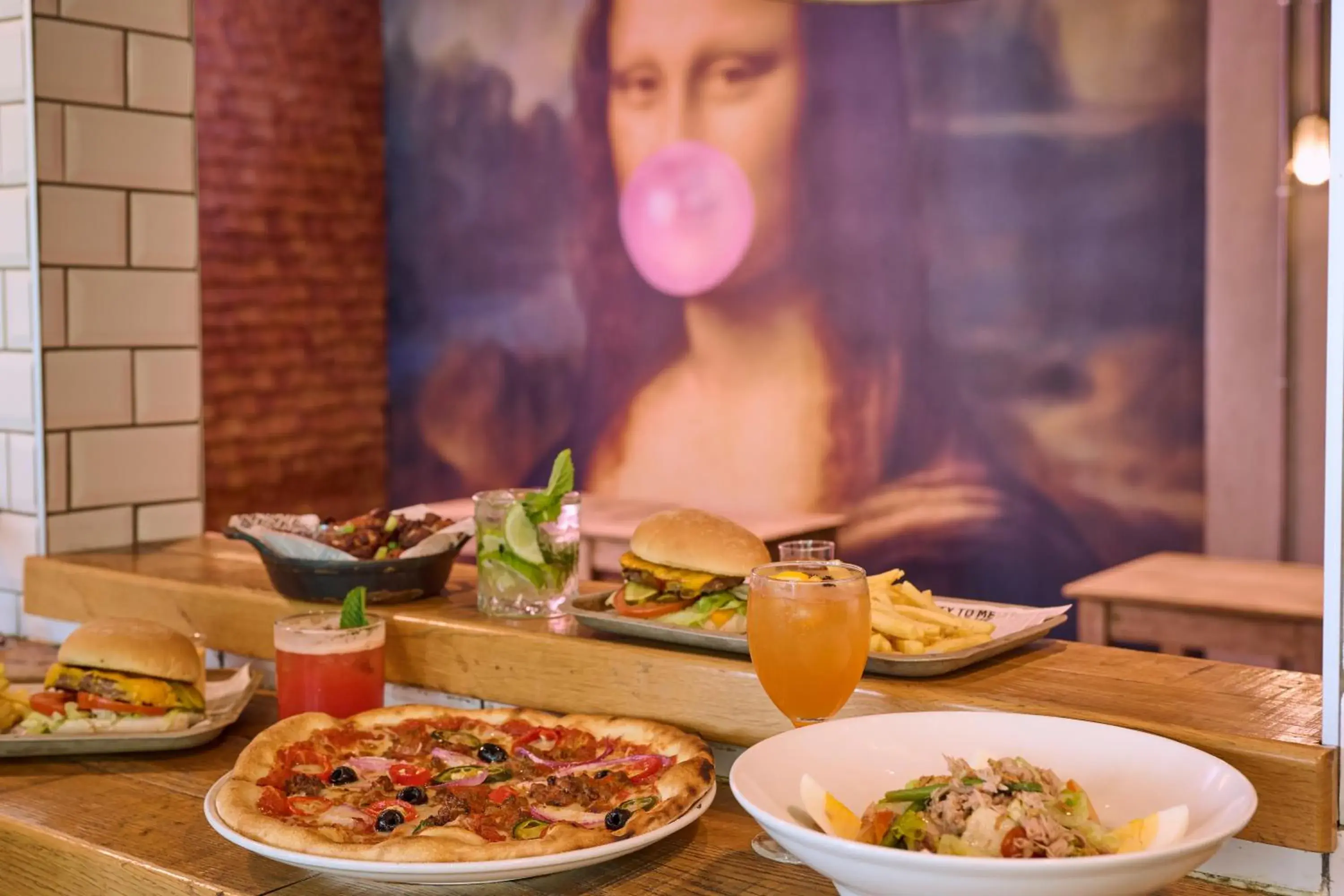 Food and drinks in Generator Paris Food and drinks in Generator Paris