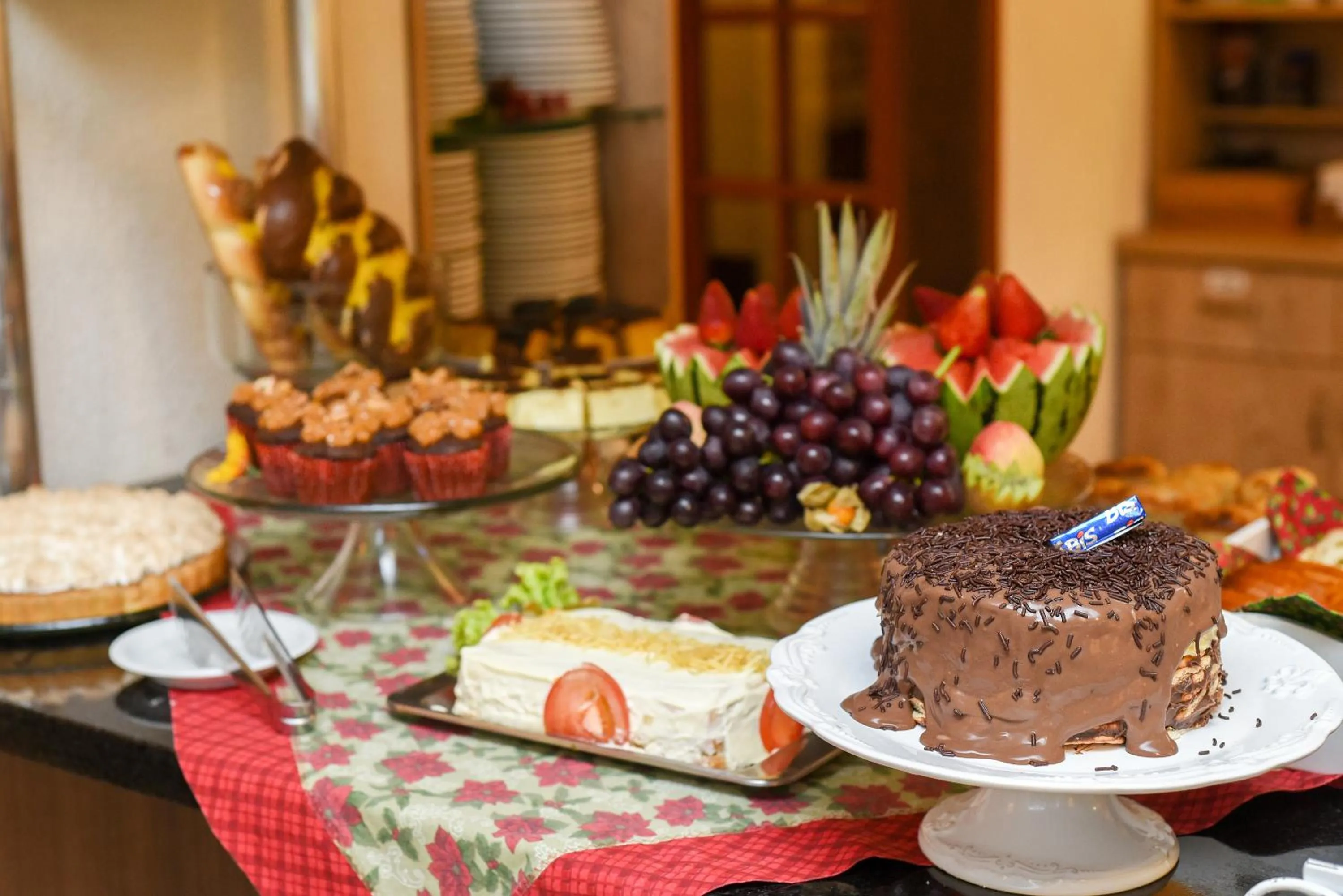 Buffet breakfast in Hotel Kehl Haus