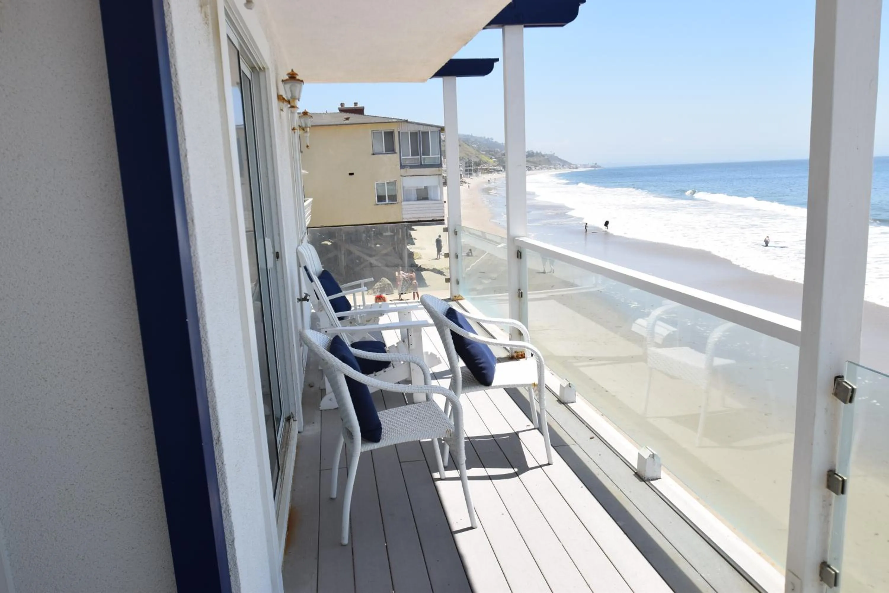 Balcony/Terrace in Malibu Private Beach Apartments