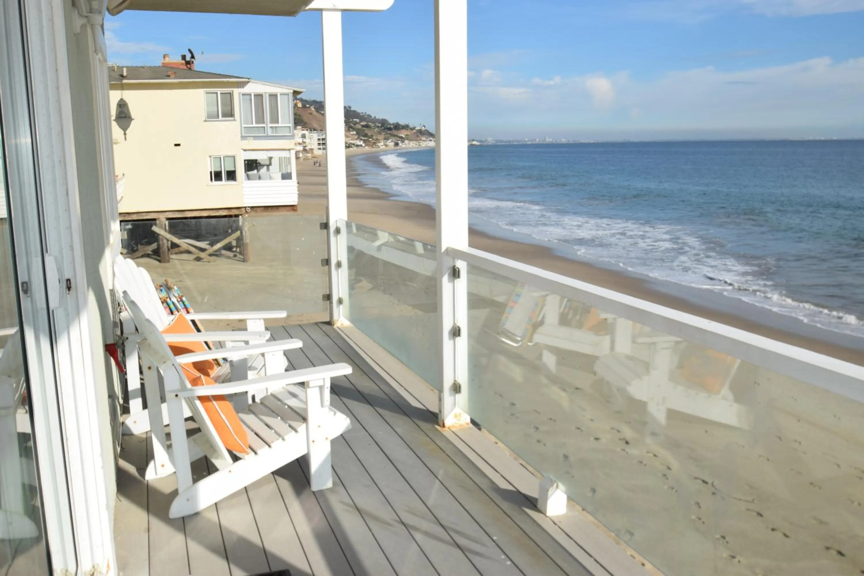 Balcony/Terrace in Malibu Private Beach Apartments