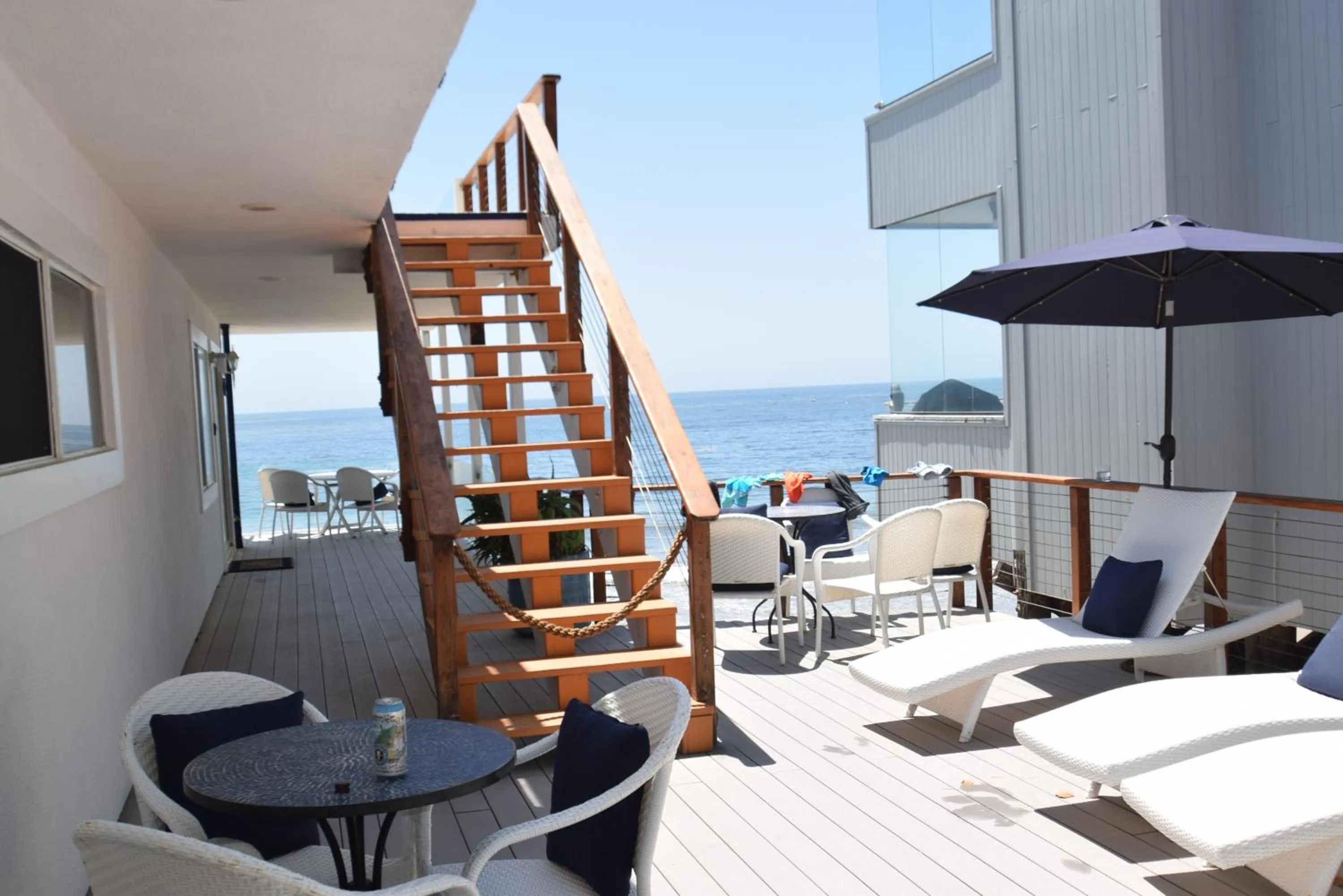 Balcony/Terrace in Malibu Private Beach Apartments