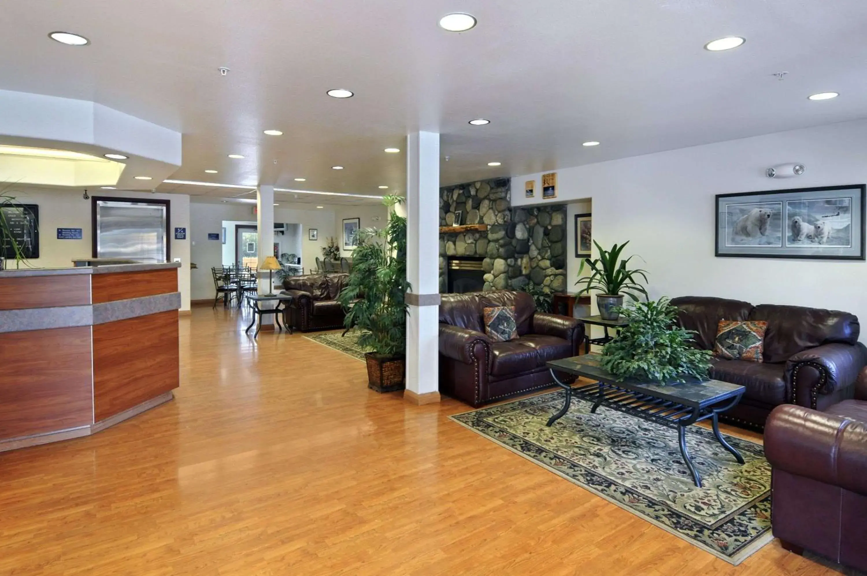 Lobby or reception in Eagle River Microtel Lobby or reception in Eagle River Microtel