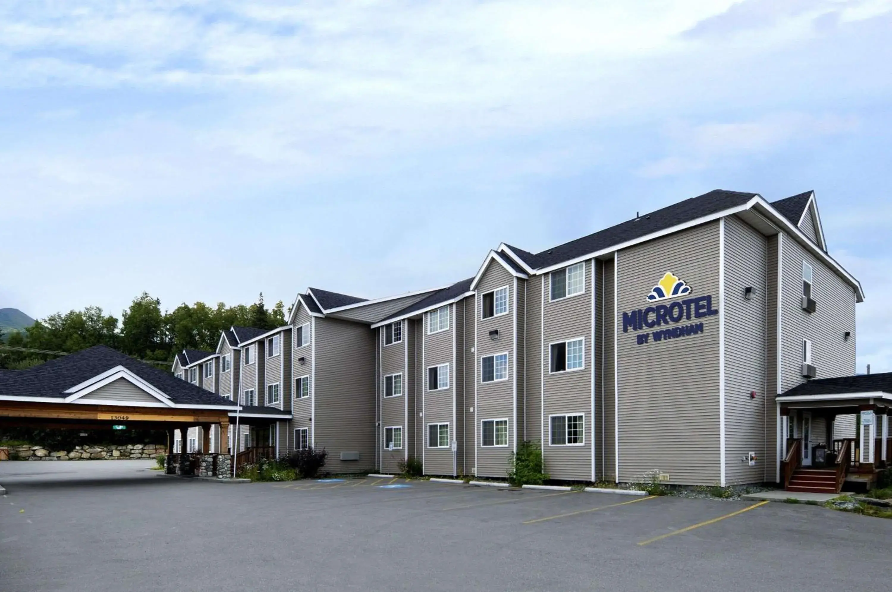 Property building in Eagle River Microtel Property building in Eagle River Microtel