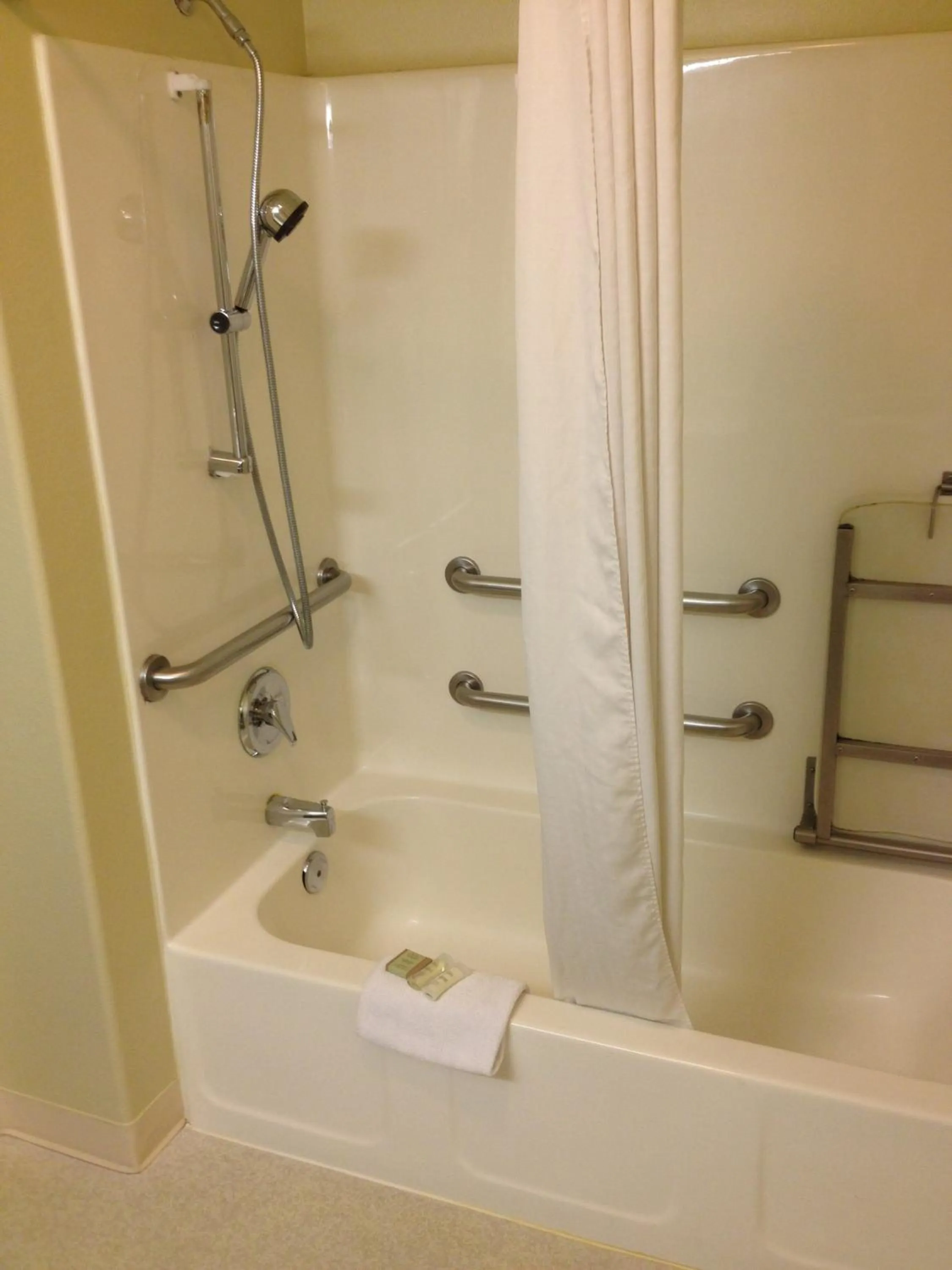 Shower in Super 8 by Wyndham McCall