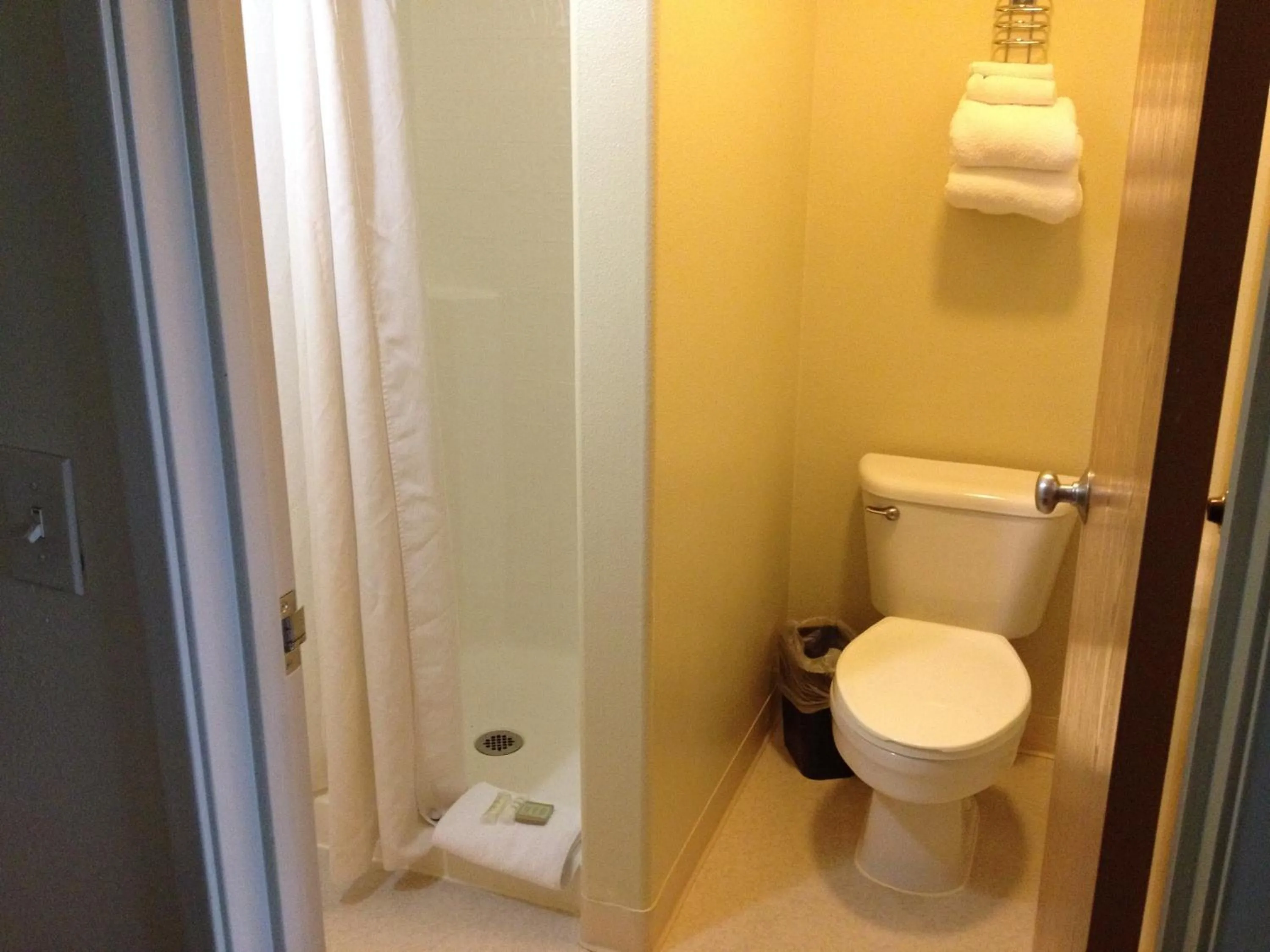 Shower in Super 8 by Wyndham McCall