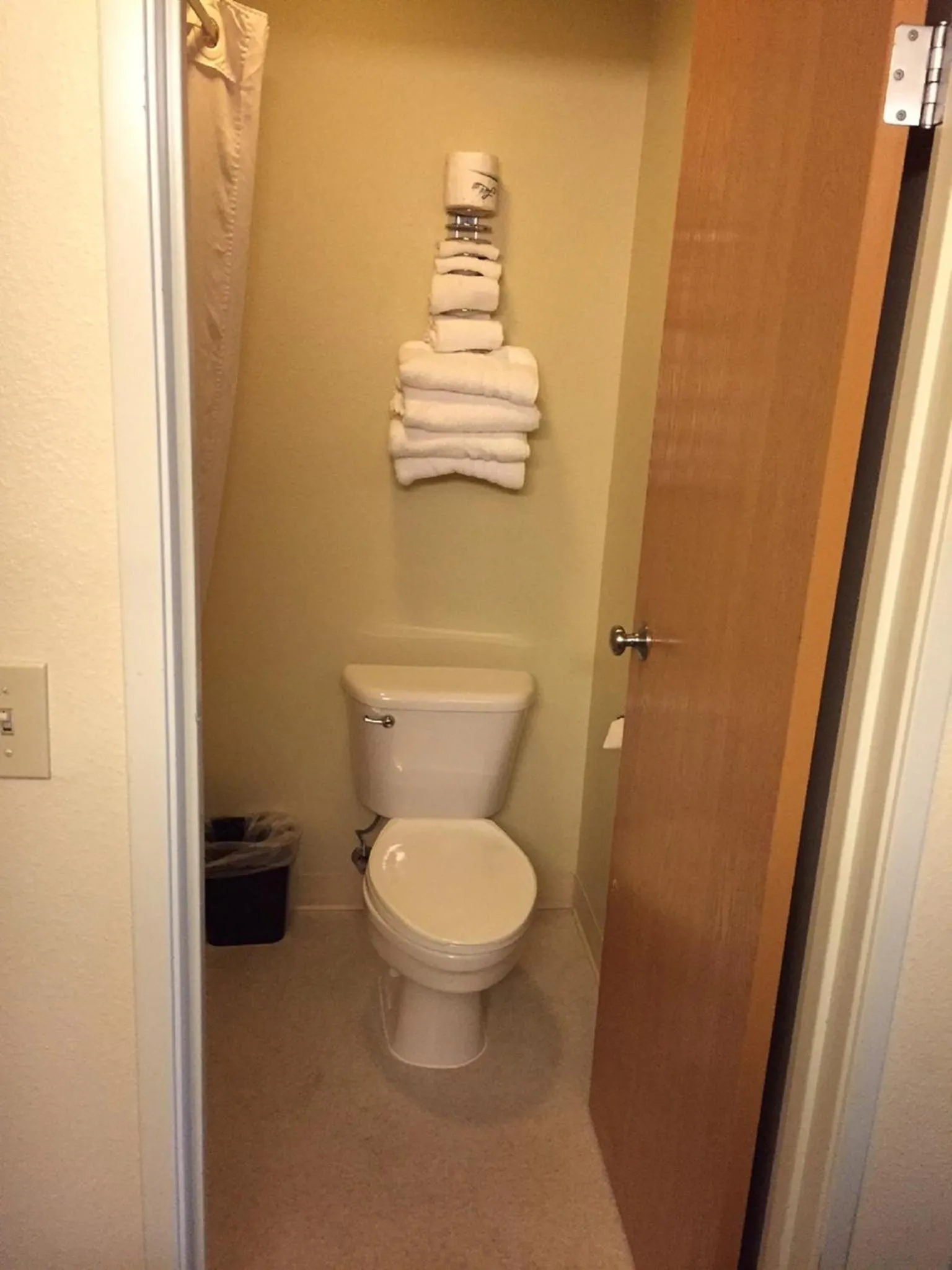 Toilet in Super 8 by Wyndham McCall