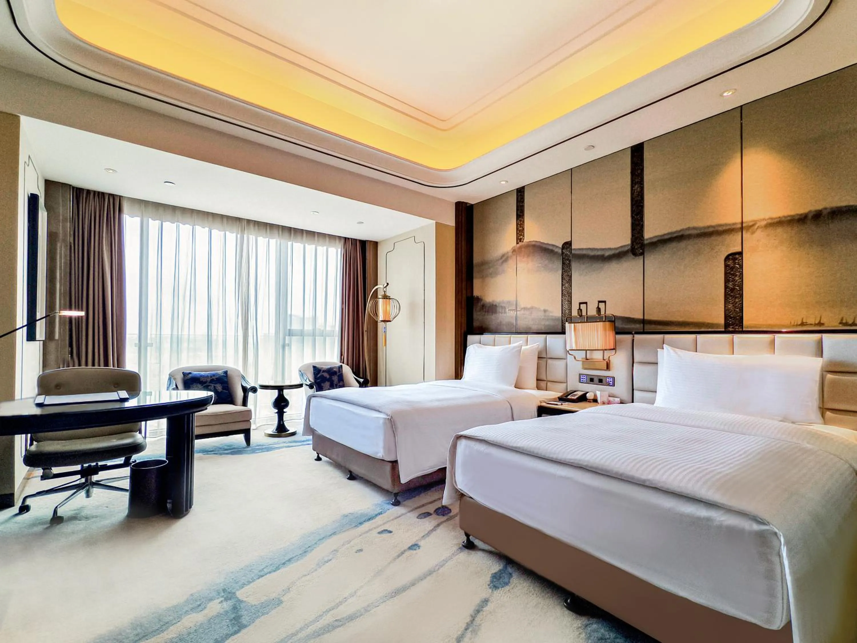 Photo of the whole room, Bed in Wanda Vista Kunming