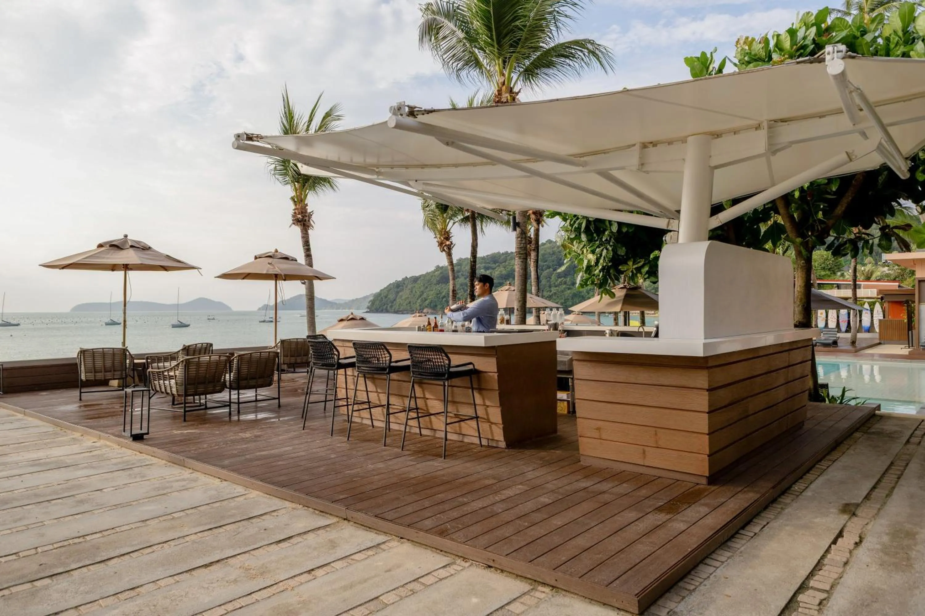 Restaurant/places to eat in Bandara Pool Villas, Phuket