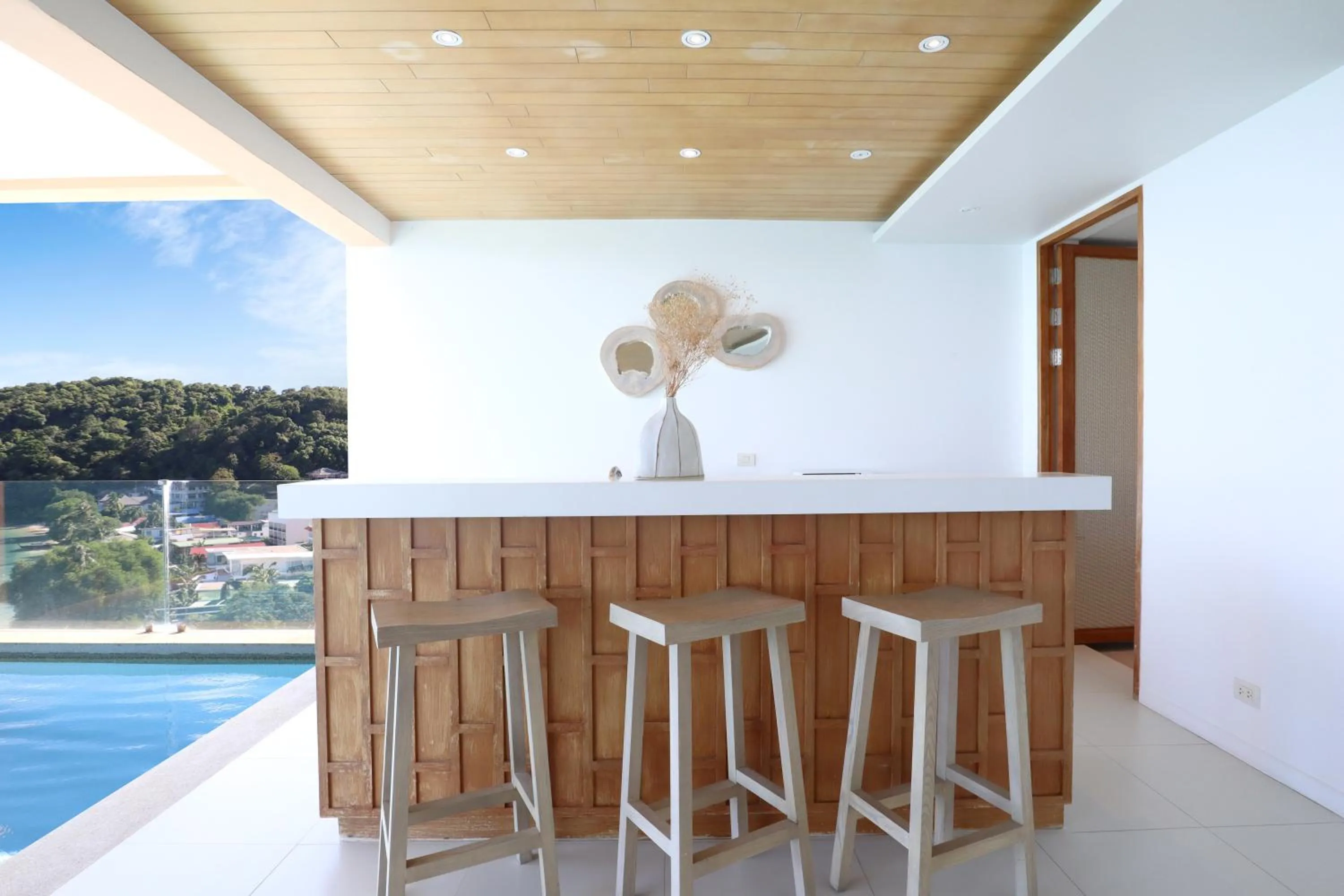 Seating area in Bandara Pool Villas, Phuket