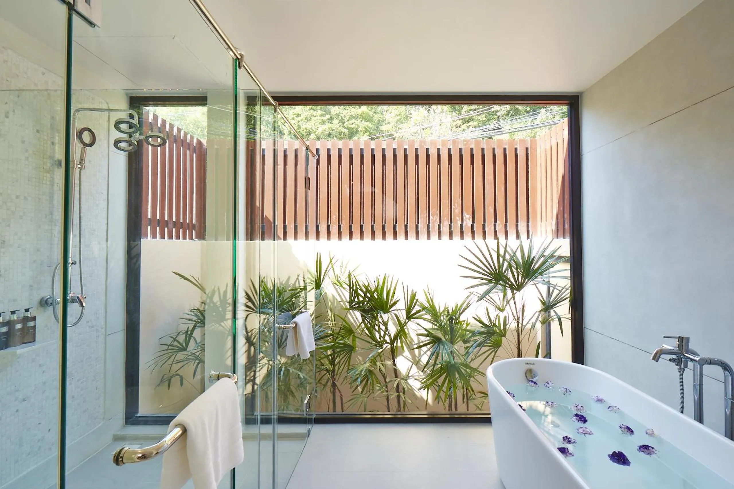 Bathroom in Bandara Pool Villas, Phuket