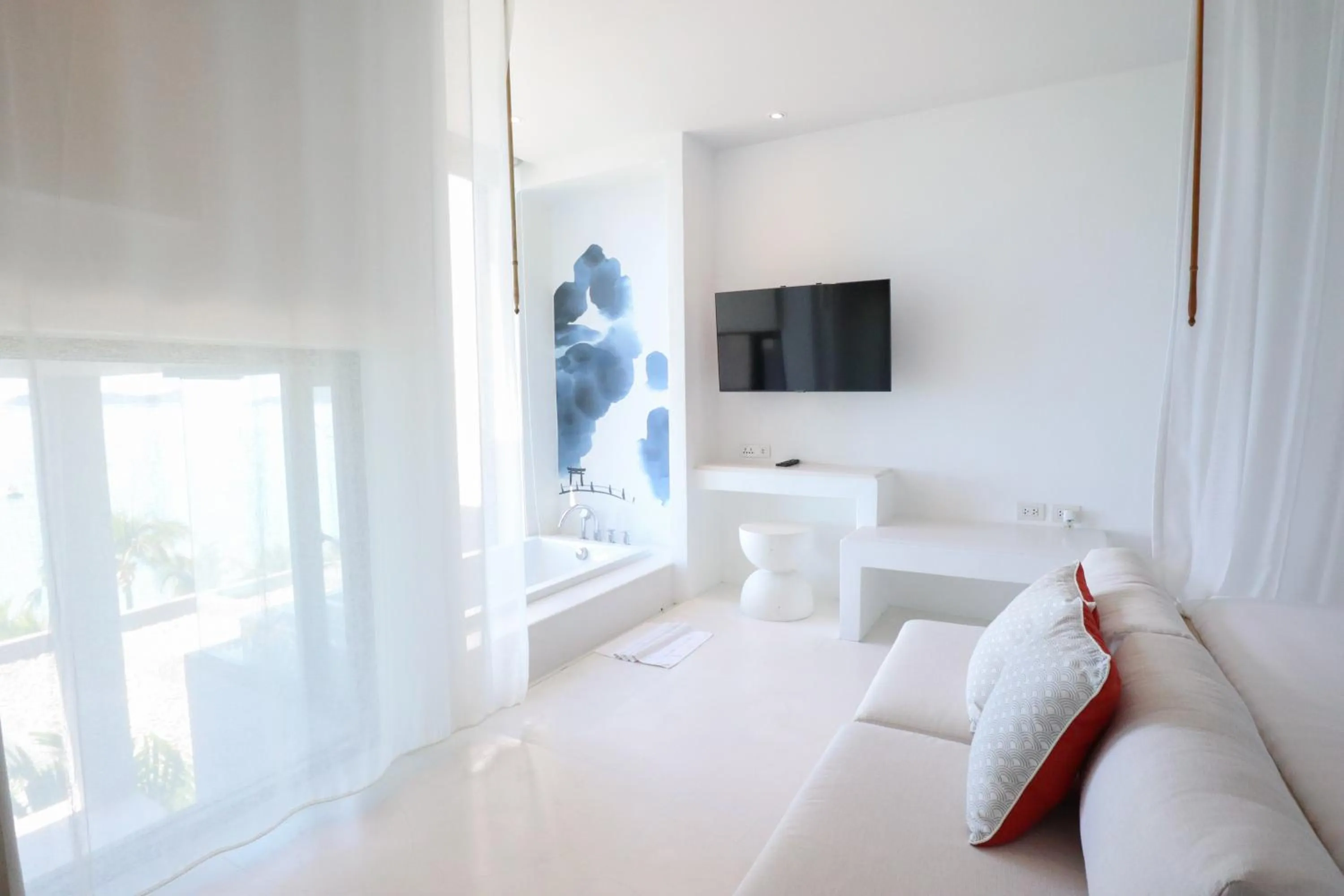 Bed in Bandara Pool Villas, Phuket