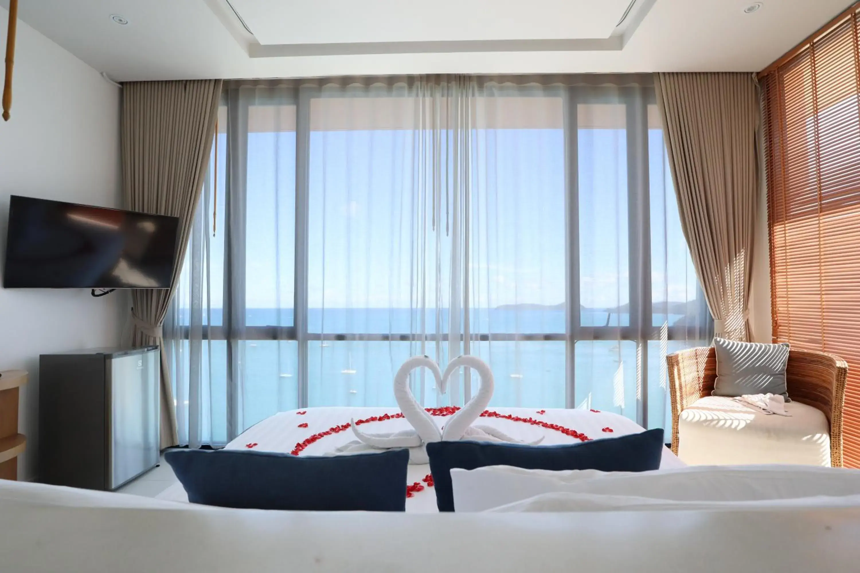 Bed in Bandara Pool Villas, Phuket Bed in Bandara Pool Villas, Phuket