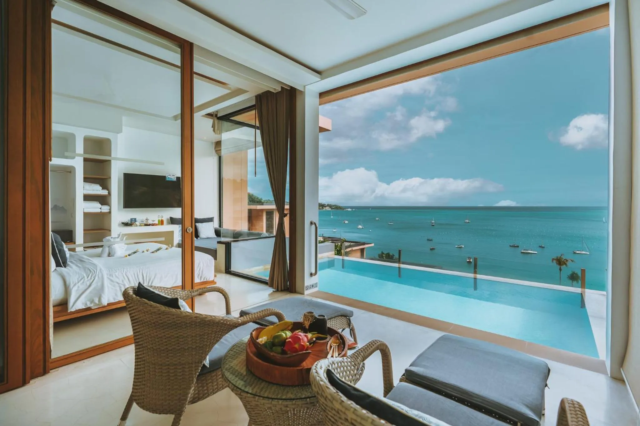 Sea view in Bandara Pool Villas, Phuket