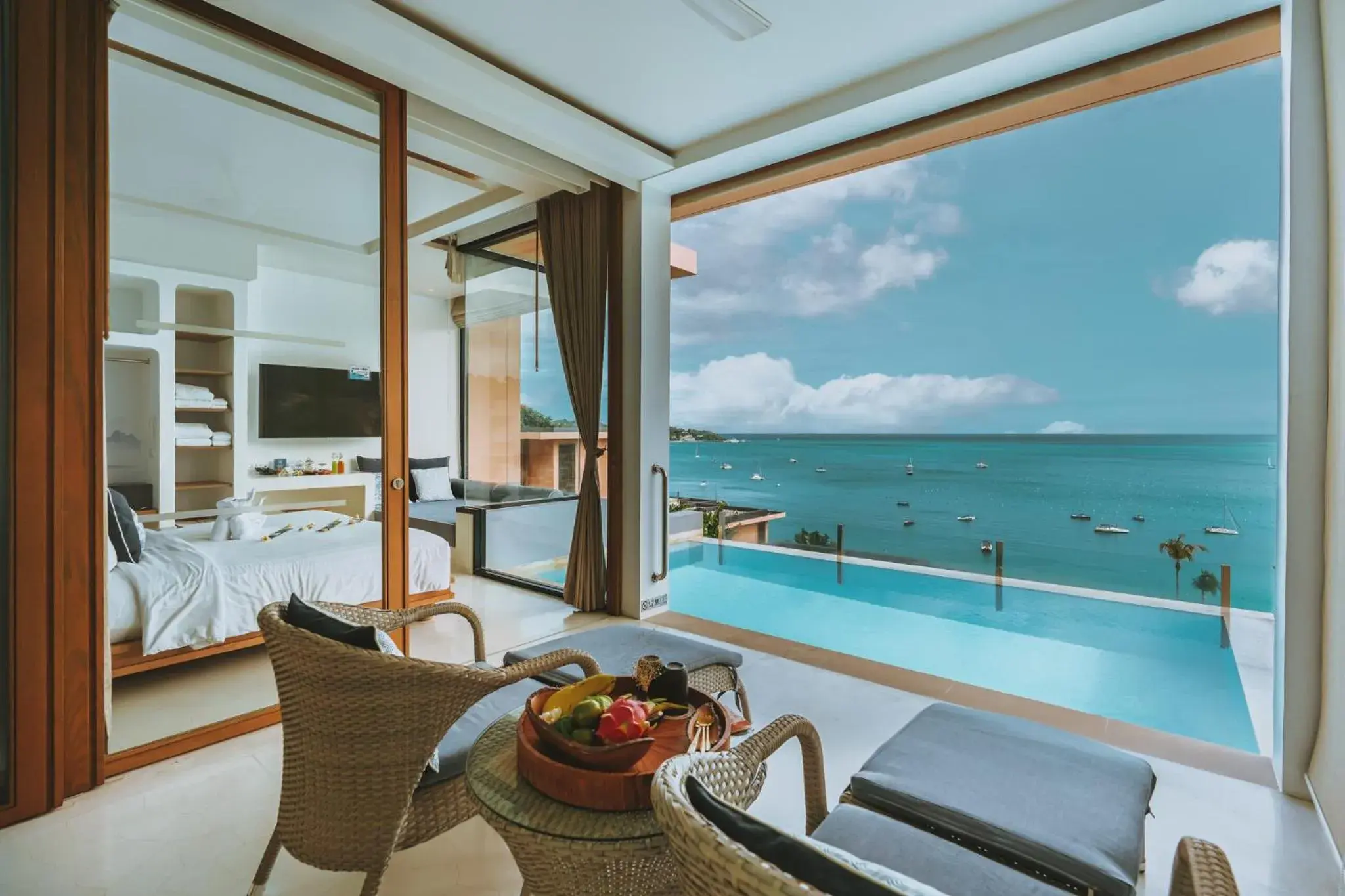 Sea view in Bandara Pool Villas, Phuket Sea view in Bandara Pool Villas, Phuket