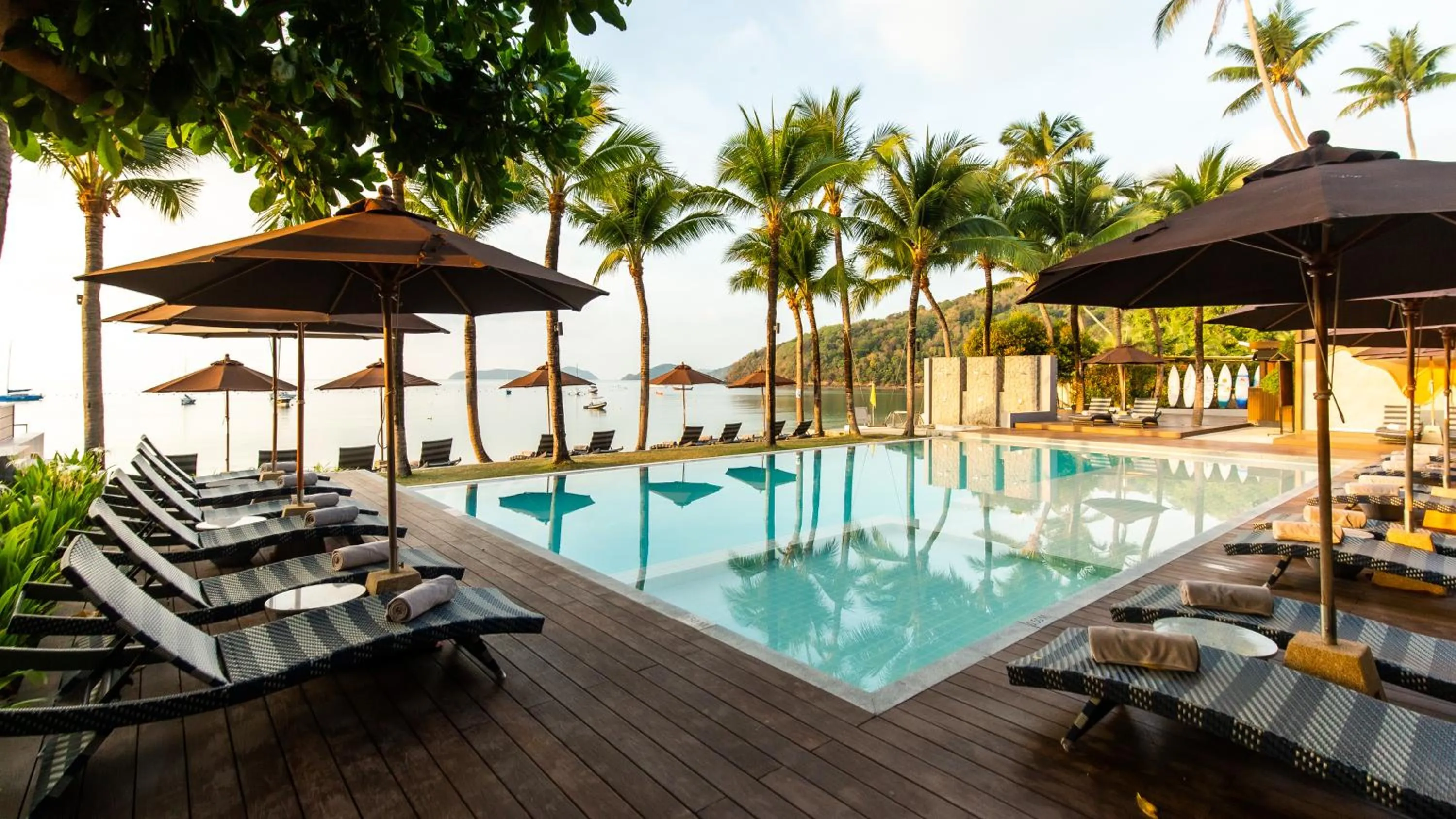 Swimming pool in Bandara Pool Villas, Phuket
