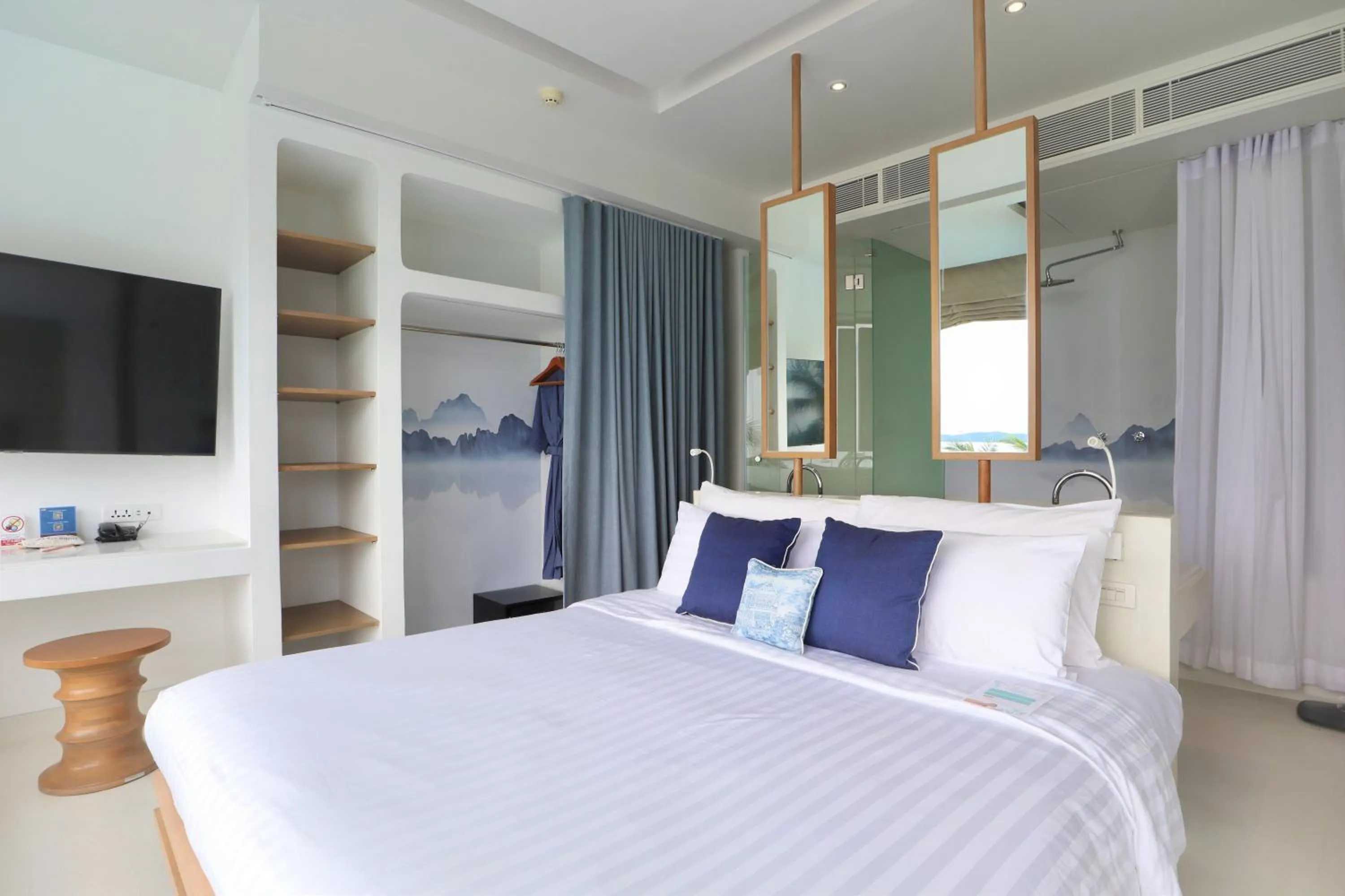 Bed in Bandara Pool Villas, Phuket