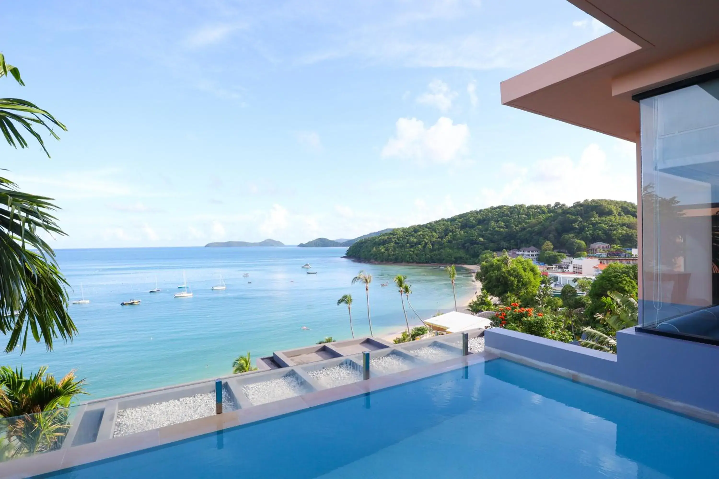 Sea view in Bandara Pool Villas, Phuket Sea view in Bandara Pool Villas, Phuket