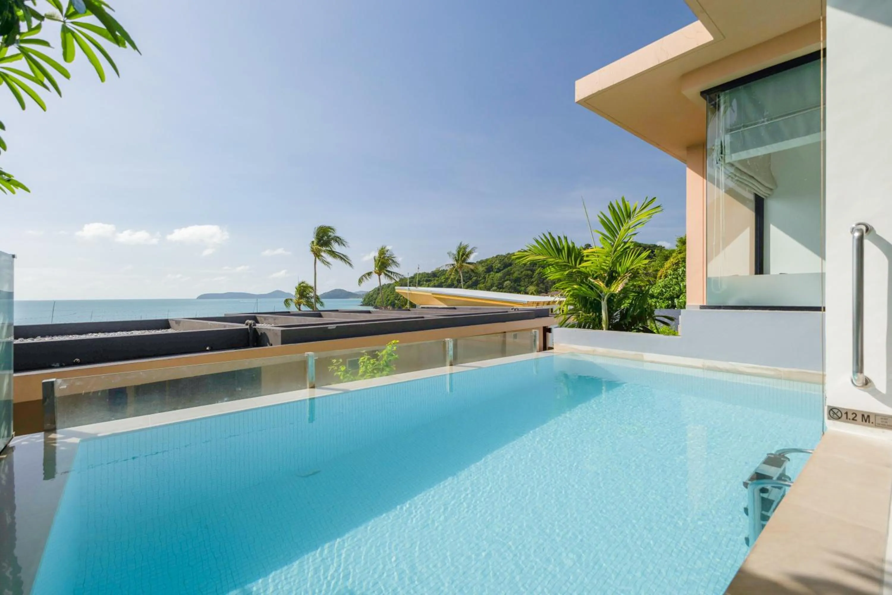 Pool view in Bandara Pool Villas, Phuket