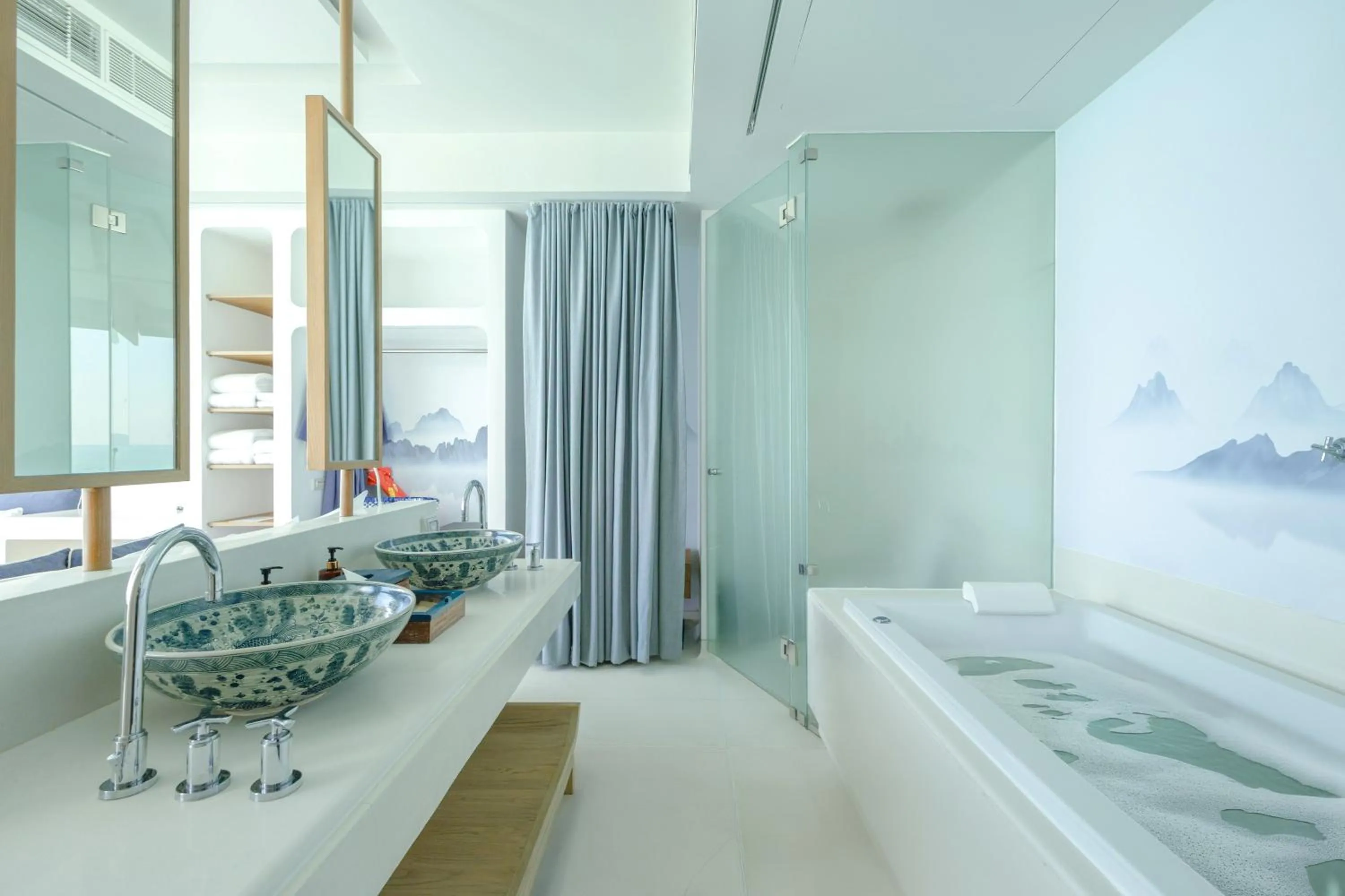 Bathroom in Bandara Pool Villas, Phuket