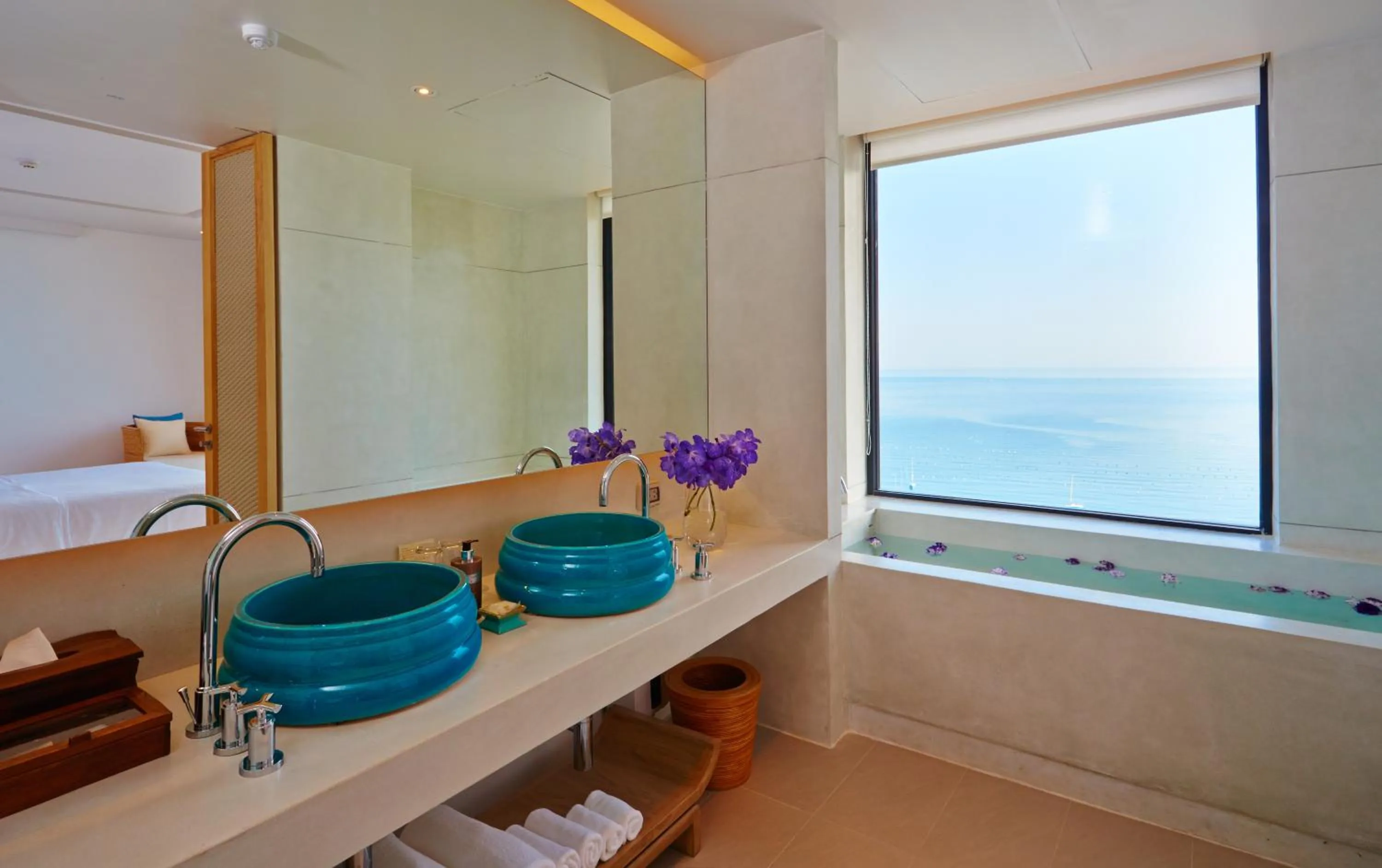 Bathroom in Bandara Pool Villas, Phuket