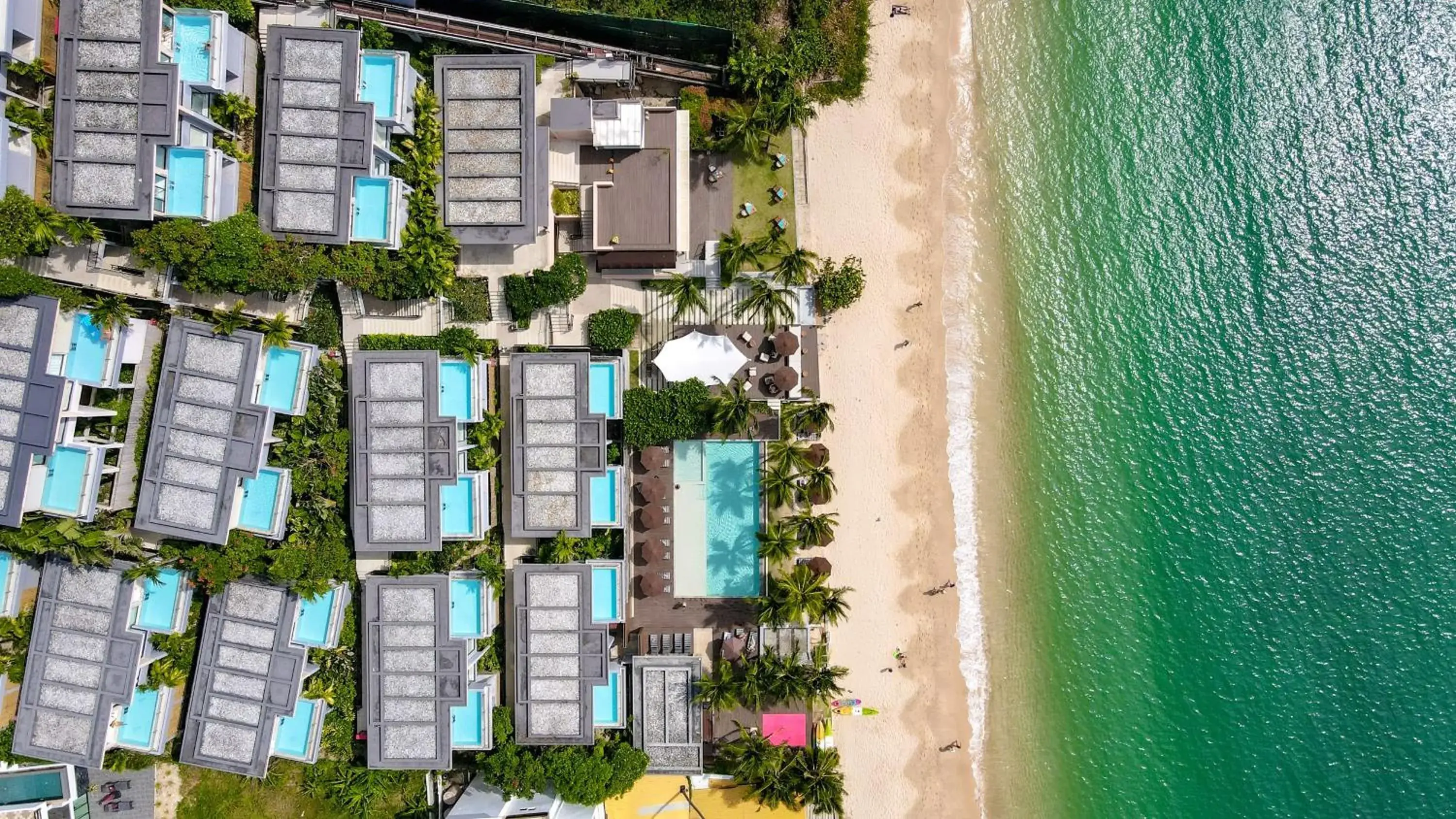 Bird's eye view in Bandara Pool Villas, Phuket Bird's eye view in Bandara Pool Villas, Phuket