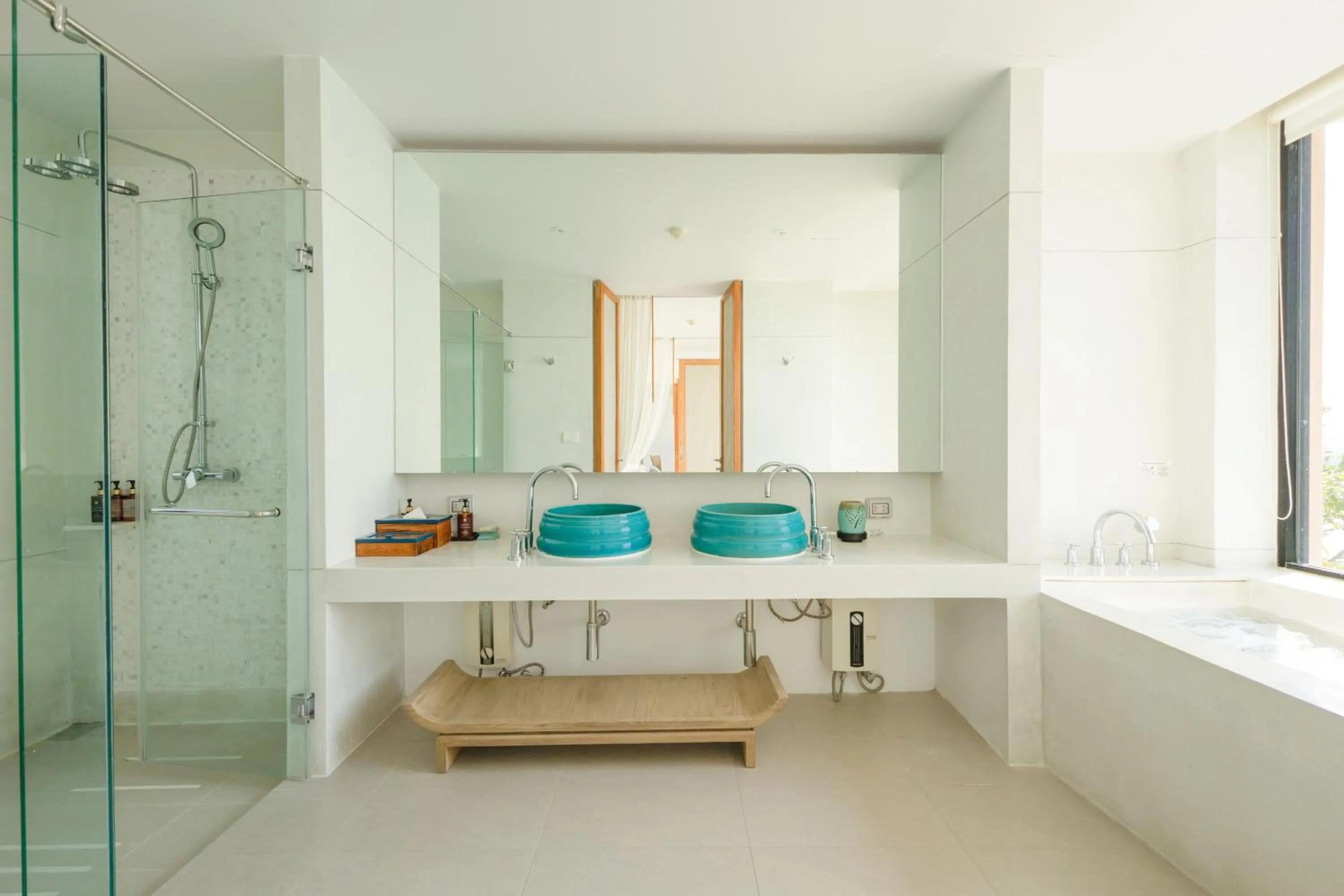 Bathroom in Bandara Pool Villas, Phuket
