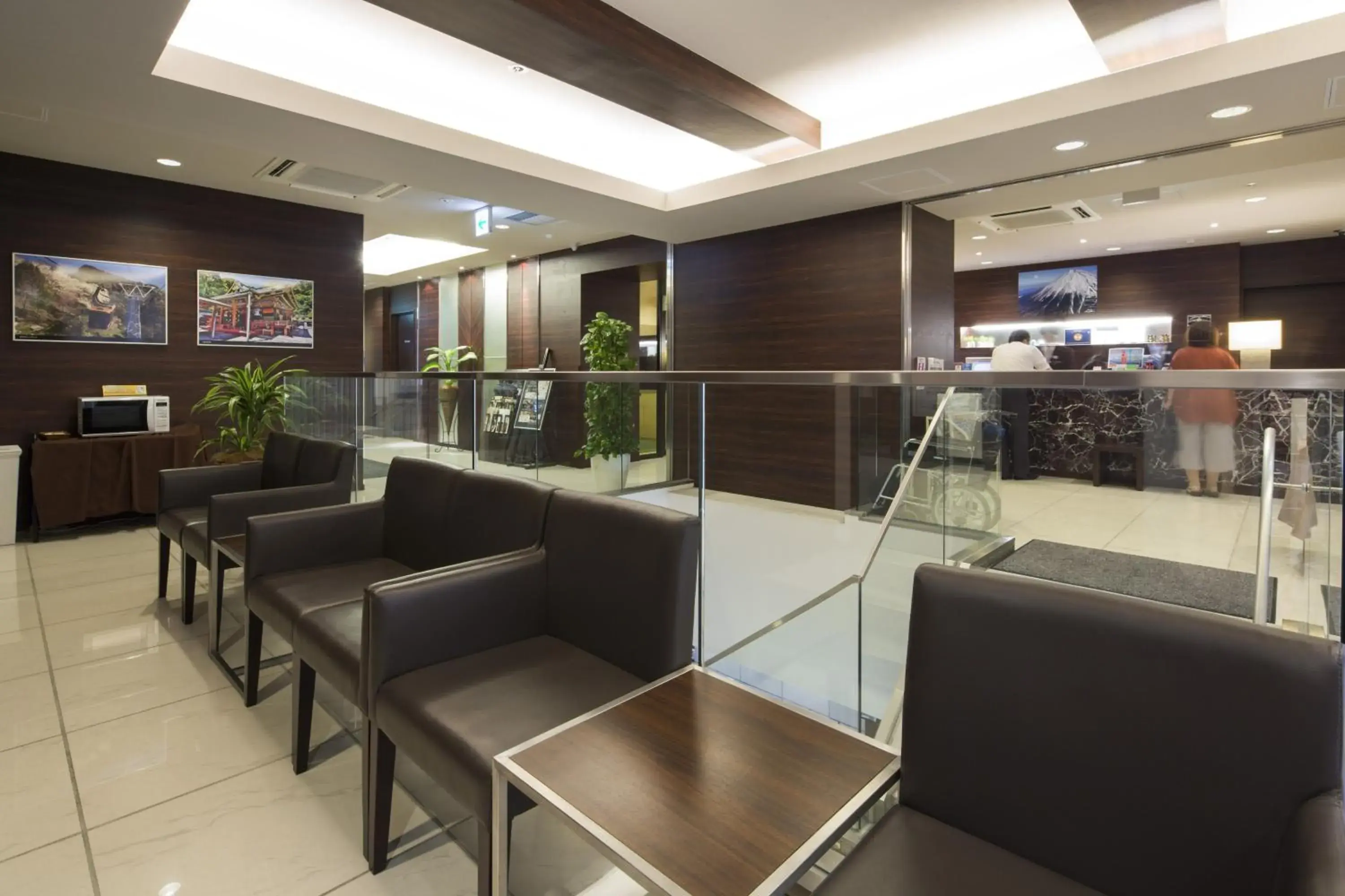 Lobby or reception in Shizutetsu Hotel Prezio Shizuoka Ekinan Lobby or reception in Shizutetsu Hotel Prezio Shizuoka Ekinan