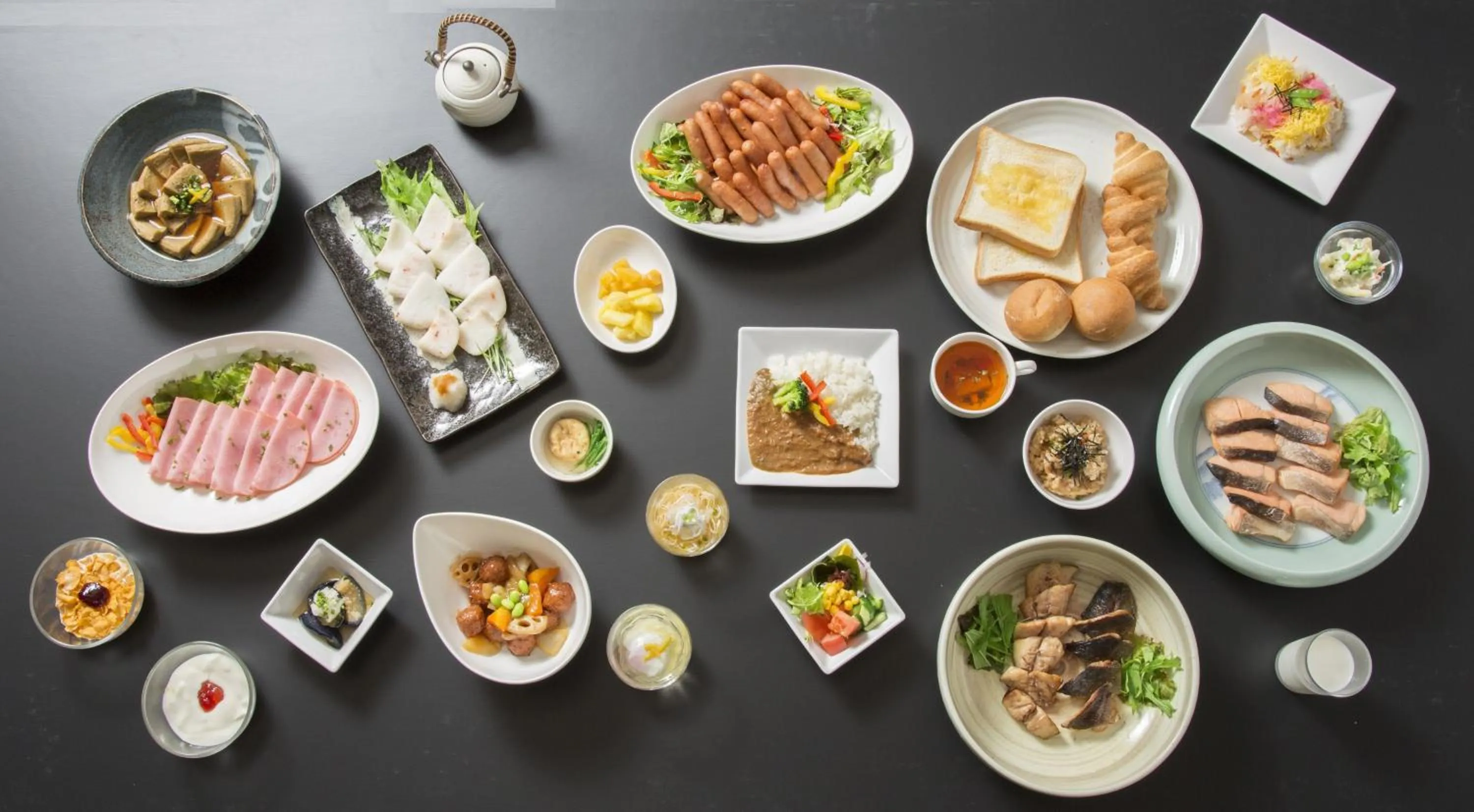 Breakfast in Shizutetsu Hotel Prezio Shizuoka Ekinan